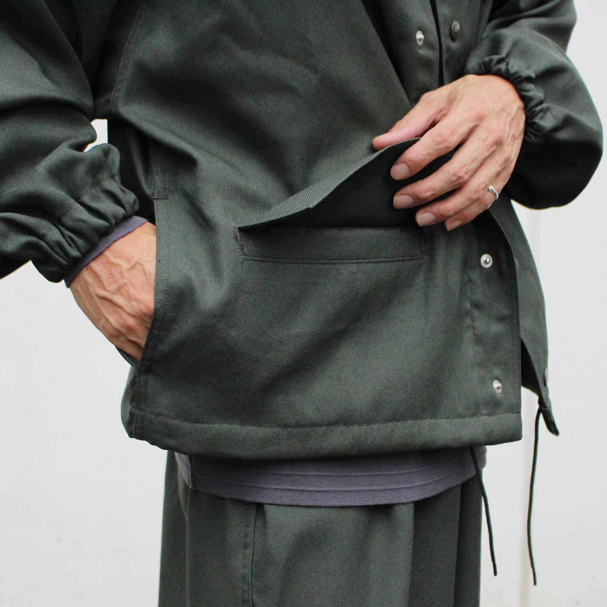 IMPRESTORE インプレストア / Al Powell | Coach Jacket パウエルコーチジャケット (GREEN グリーン)