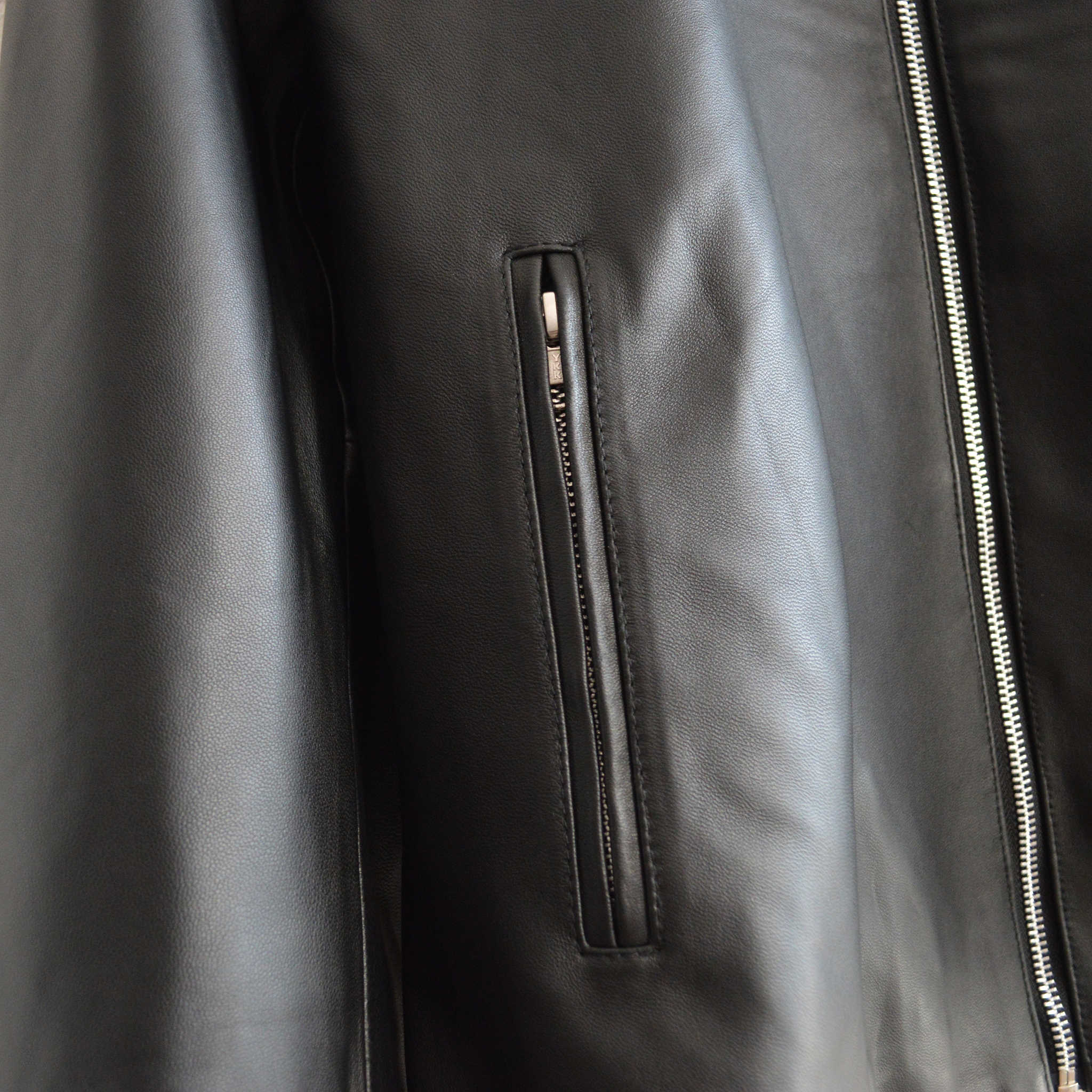 AWESOME LEATHER オーサムレザー / SINGLE RIDERS JACKET シングルライダースジャケット (BLACK ブラック)