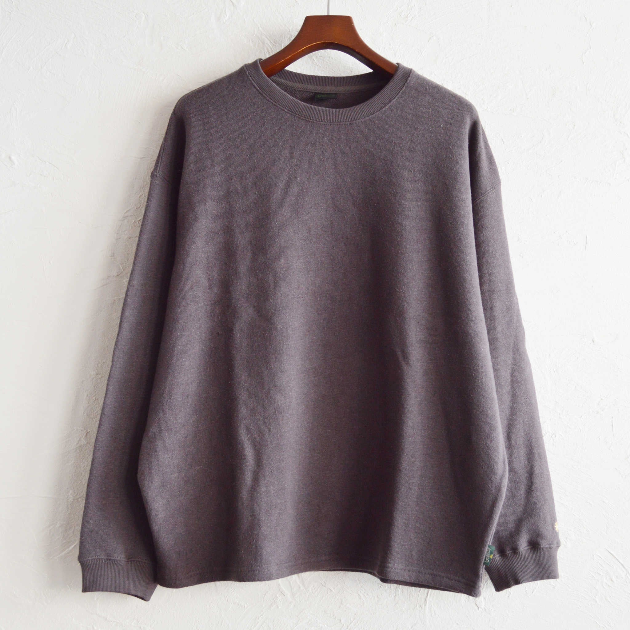GOHEMP ゴーヘンプ / HEMP BIG CREW ヘンプビッグクルー (GUNMETAL GRAY ガンメタルグレー)