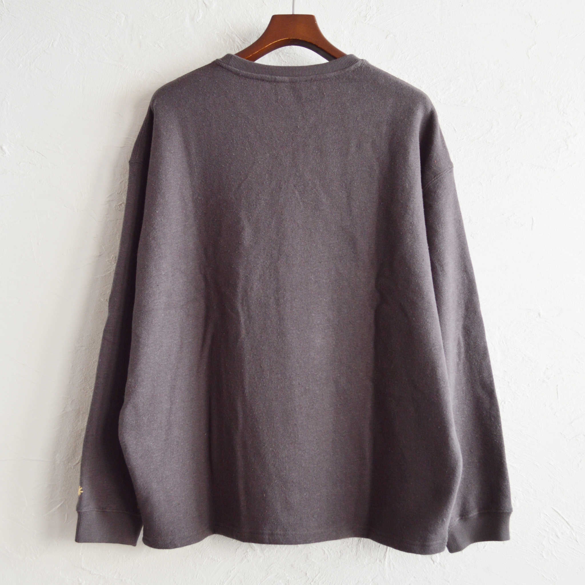 GOHEMP ゴーヘンプ / HEMP BIG CREW ヘンプビッグクルー (GUNMETAL GRAY ガンメタルグレー)