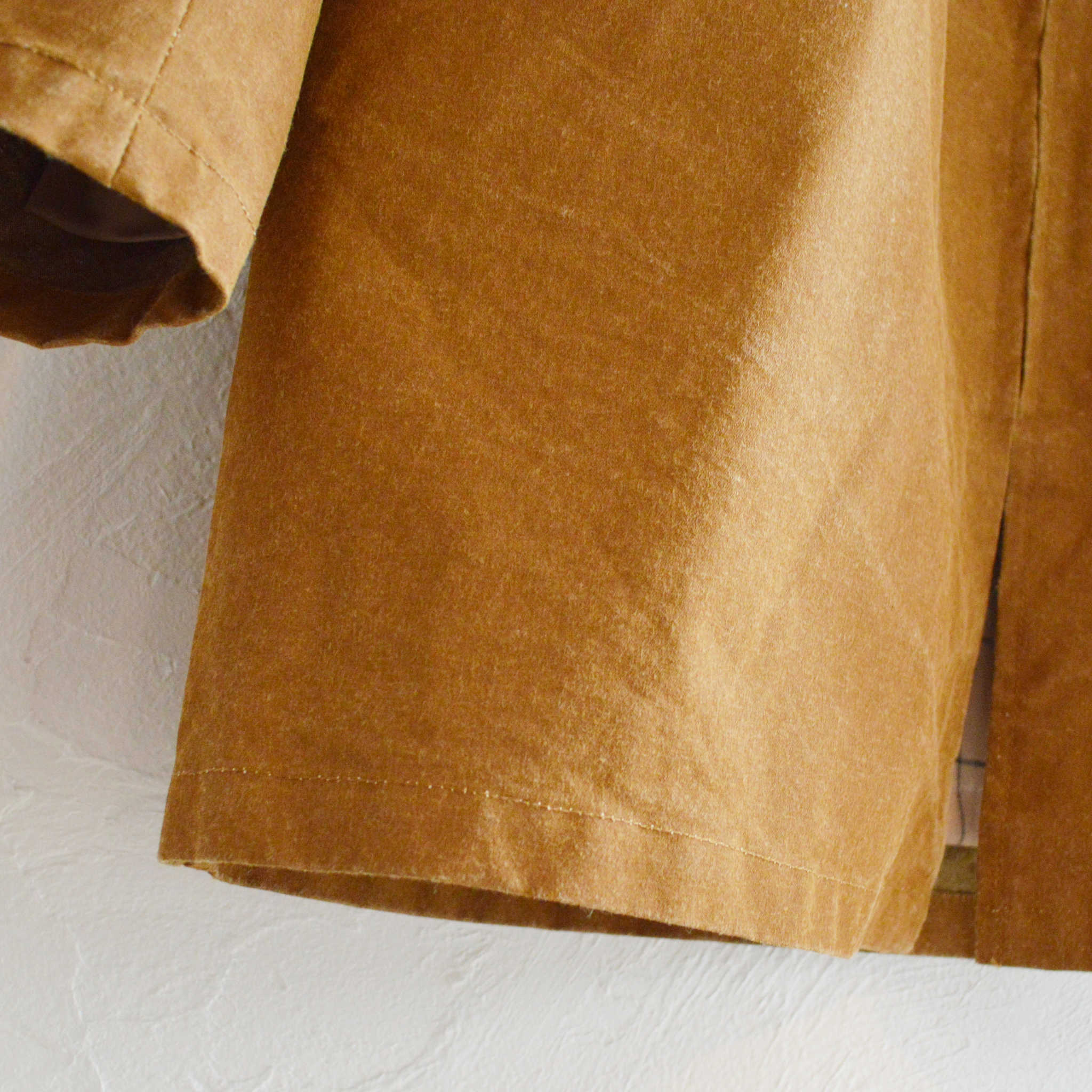 necessary or unnecessary ネセサリーオアアンネセサリー N.O.UNナウン / CAR COAT カーコート (CAMEL キャメル)