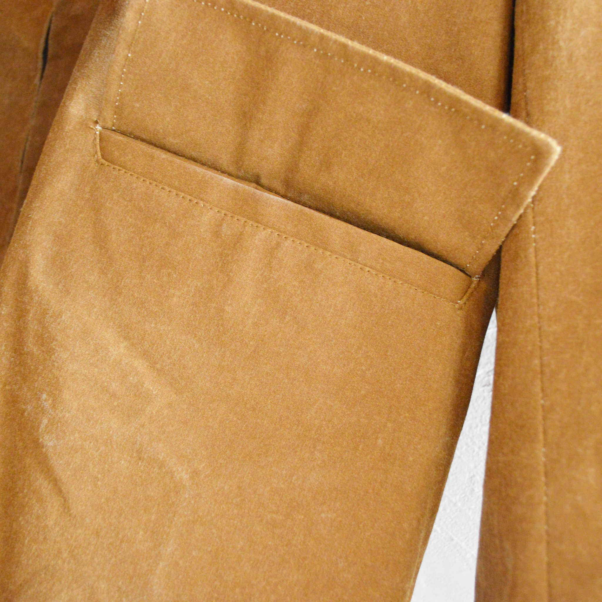 necessary or unnecessary ネセサリーオアアンネセサリー N.O.UNナウン / CAR COAT カーコート (CAMEL キャメル)