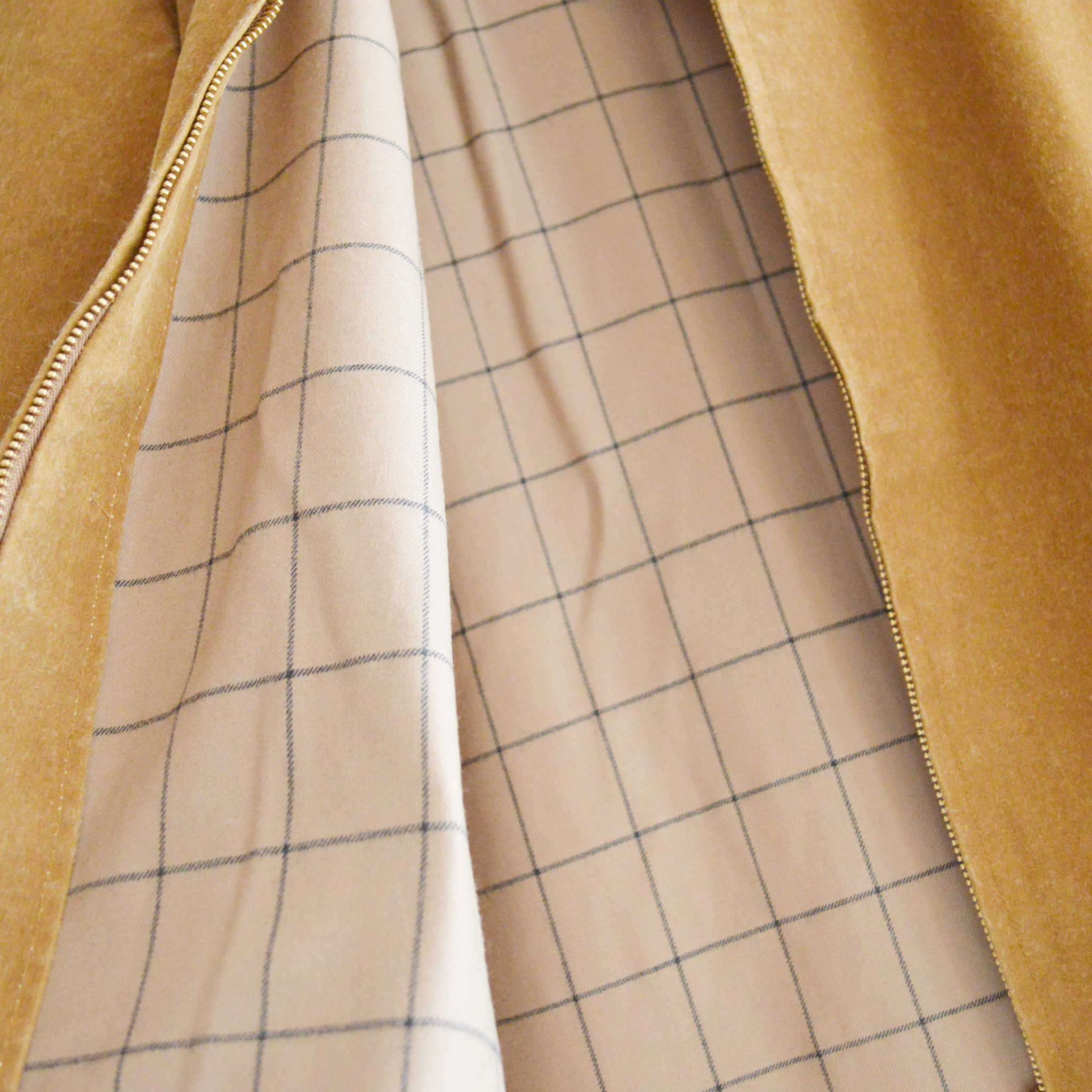 necessary or unnecessary ネセサリーオアアンネセサリー N.O.UNナウン / CAR COAT カーコート (CAMEL キャメル)