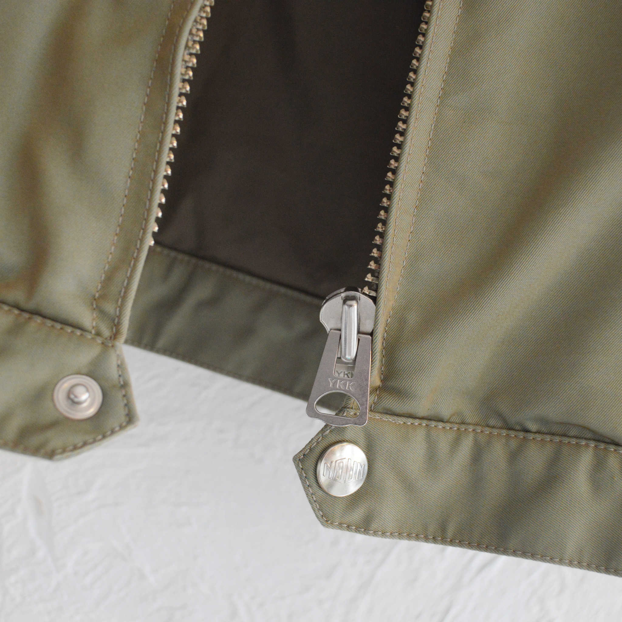 necessary or unnecessary ネセサリーオアアンネセサリー N.O.UNナウン / A-2 エーツー (OLIVE オリーブ)