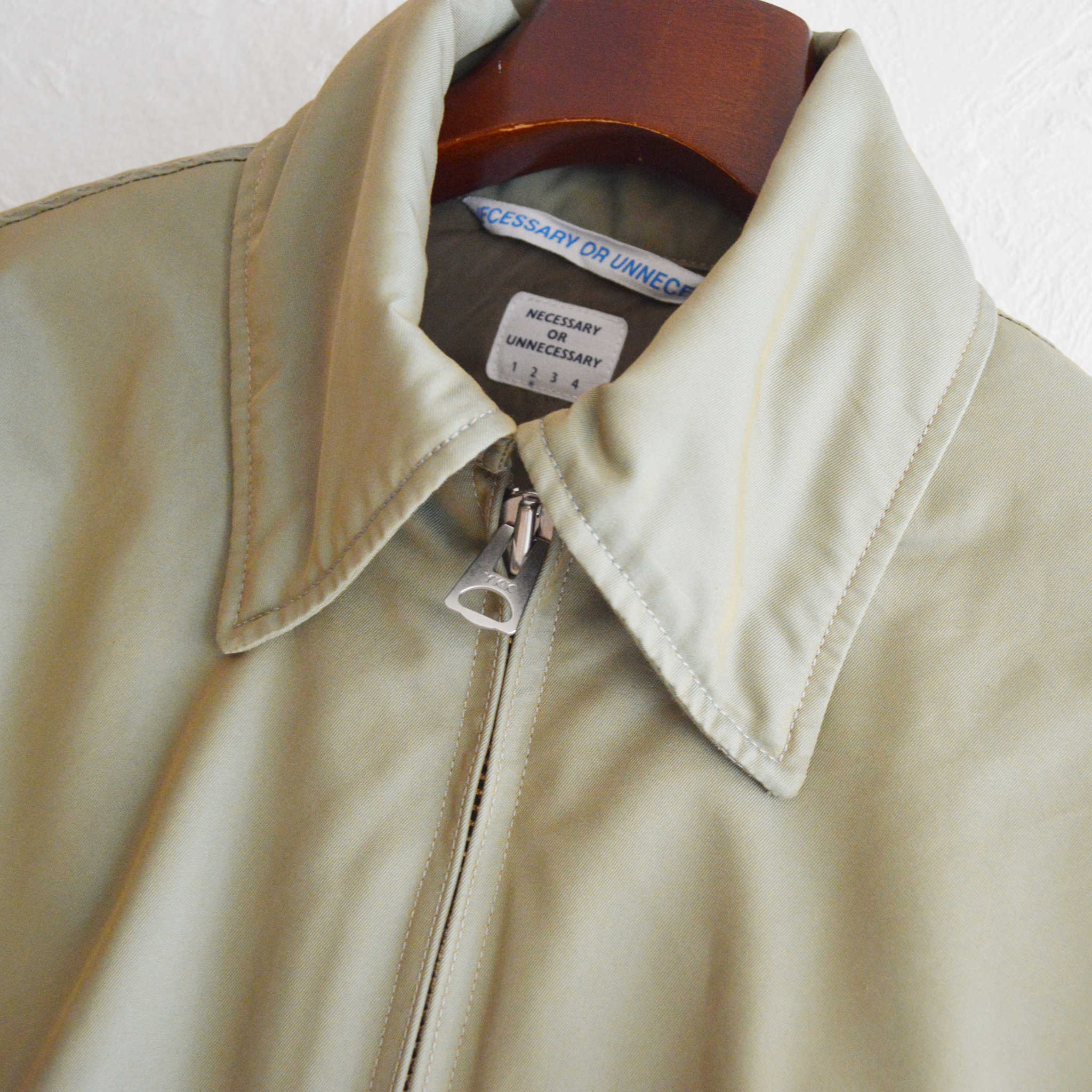 necessary or unnecessary ネセサリーオアアンネセサリー N.O.UNナウン / A-2 エーツー (OLIVE オリーブ)