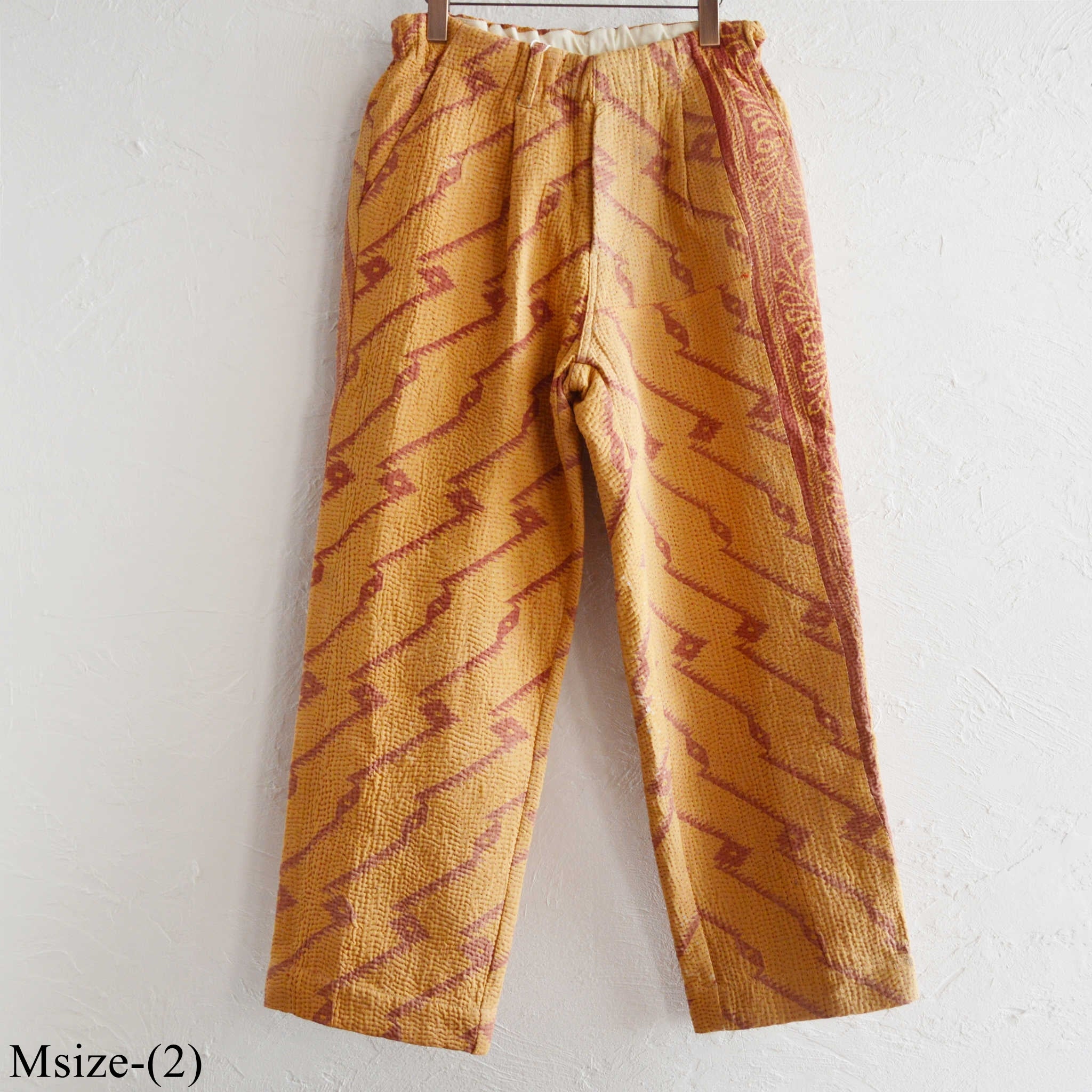 Nasngwam. ナスングワム / ATAVISM EASY PANTS アタビズムイージーパンツ (RALLI QUILT ラリーキルト)