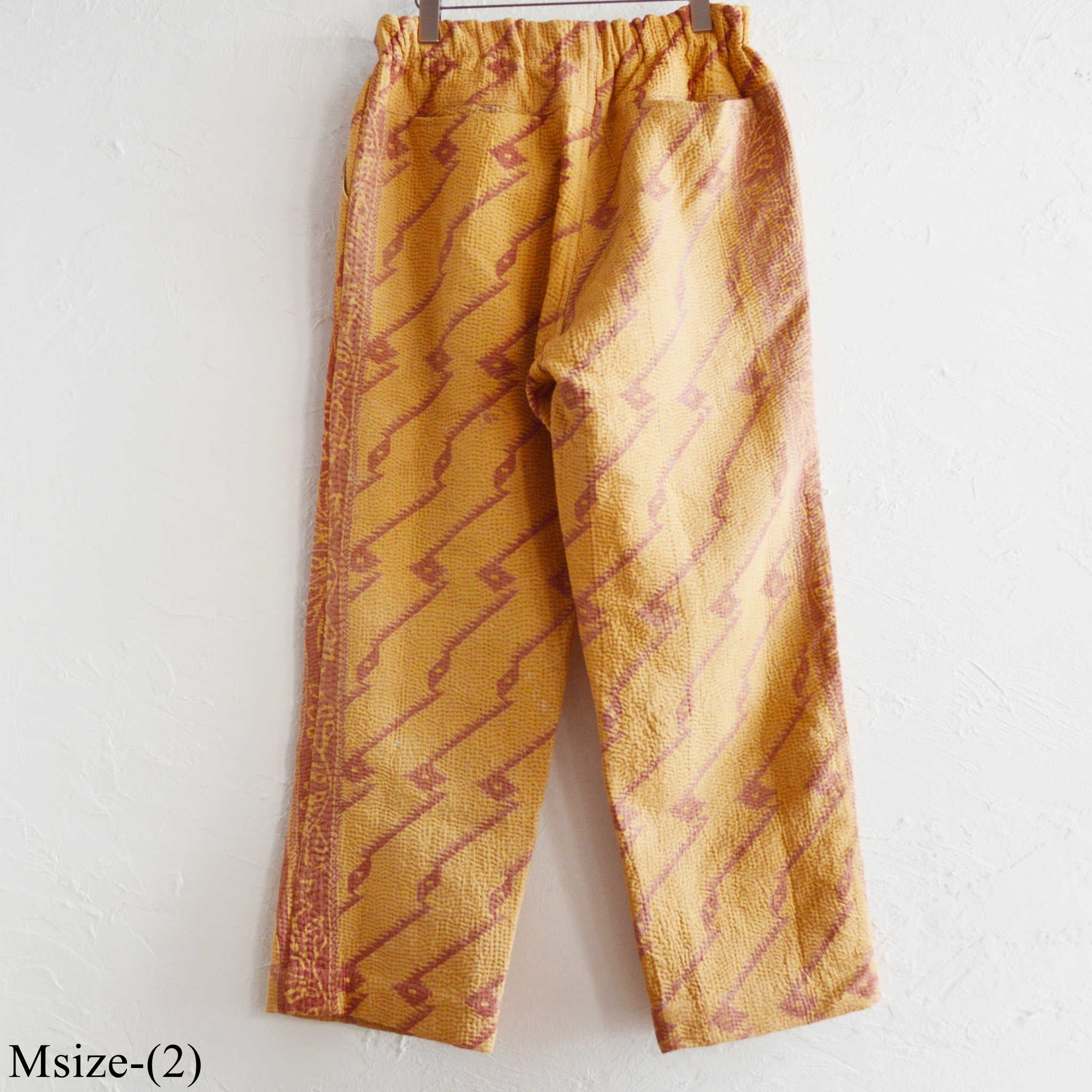 Nasngwam. ナスングワム / ATAVISM EASY PANTS アタビズムイージーパンツ (RALLI QUILT ラリーキルト)