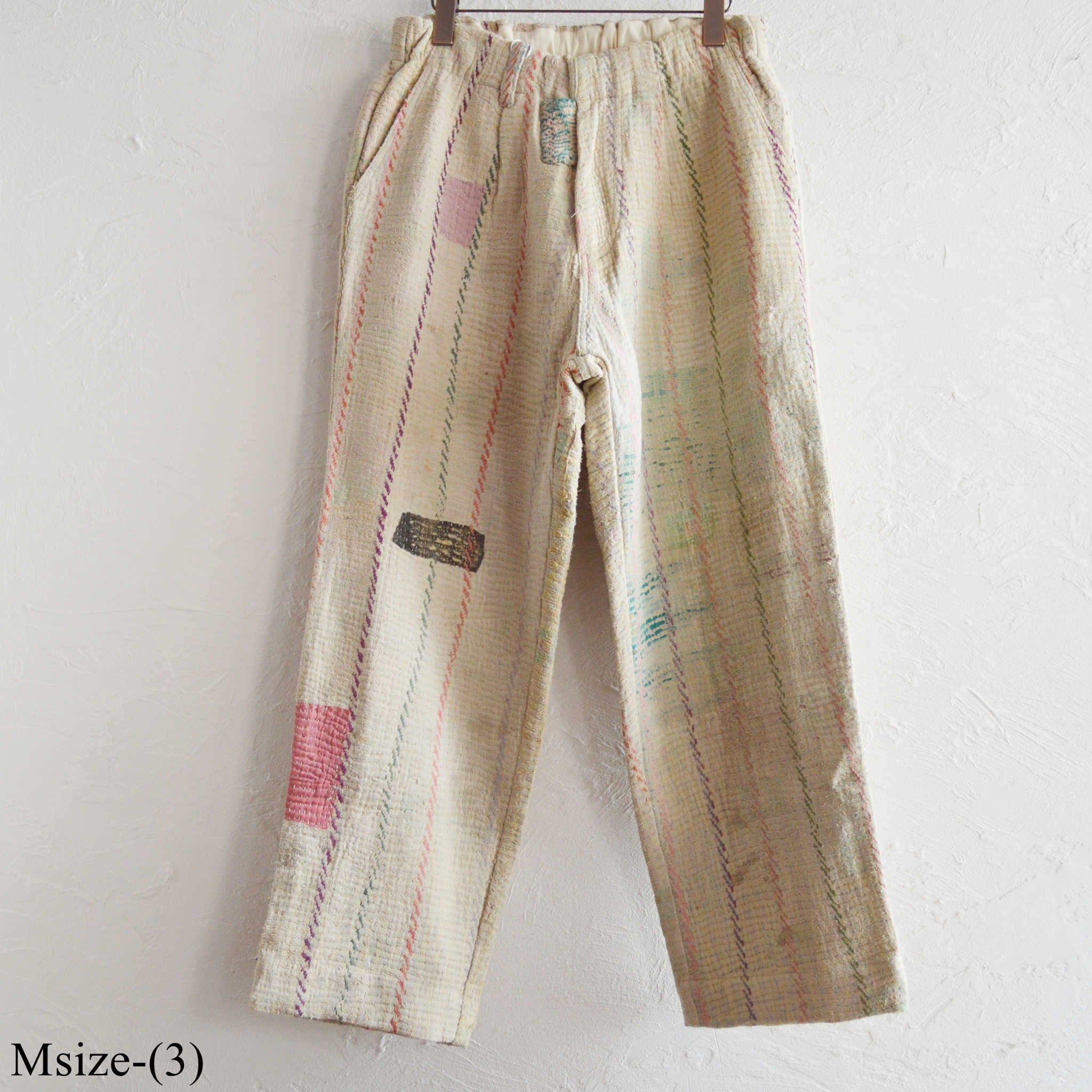 Nasngwam. ナスングワム / ATAVISM EASY PANTS アタビズムイージーパンツ (RALLI QUILT ラリーキルト)