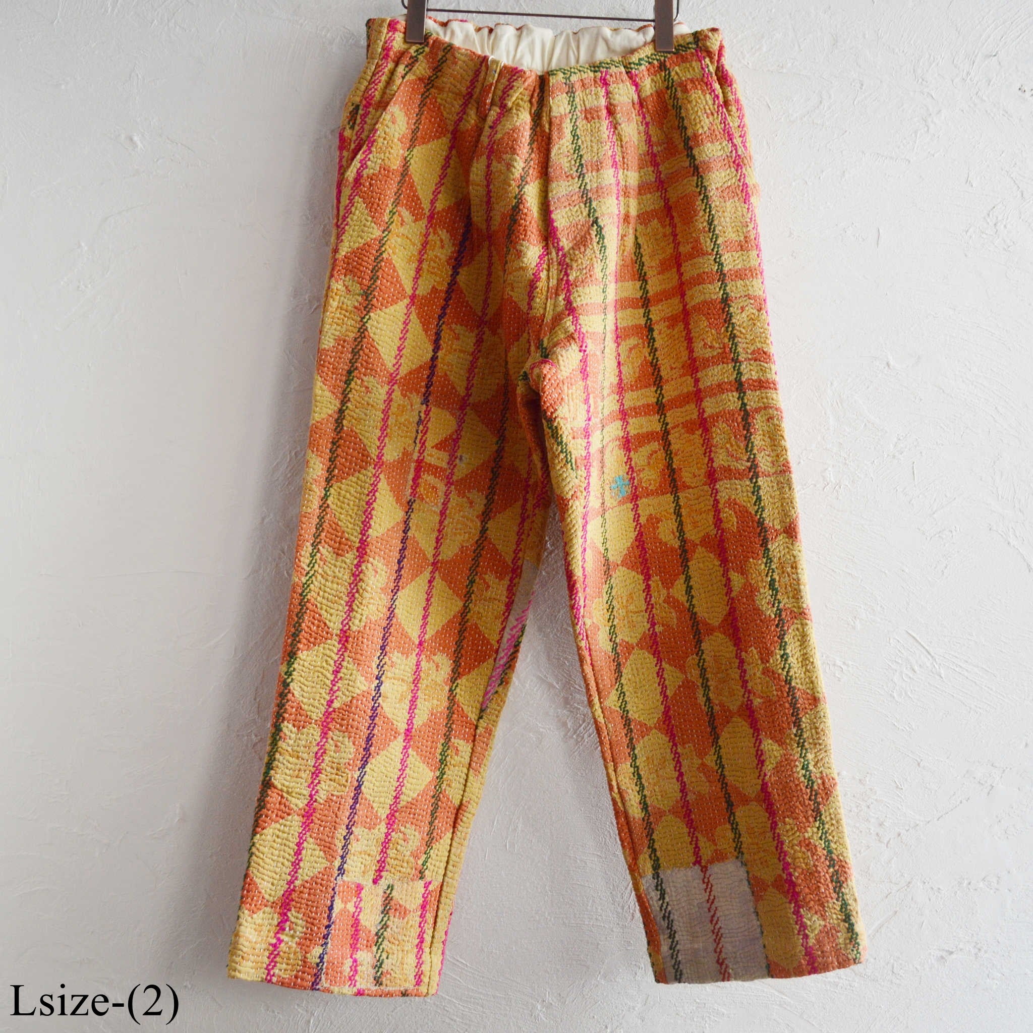 Nasngwam. ナスングワム / ATAVISM EASY PANTS アタビズムイージーパンツ (RALLI QUILT ラリーキルト)