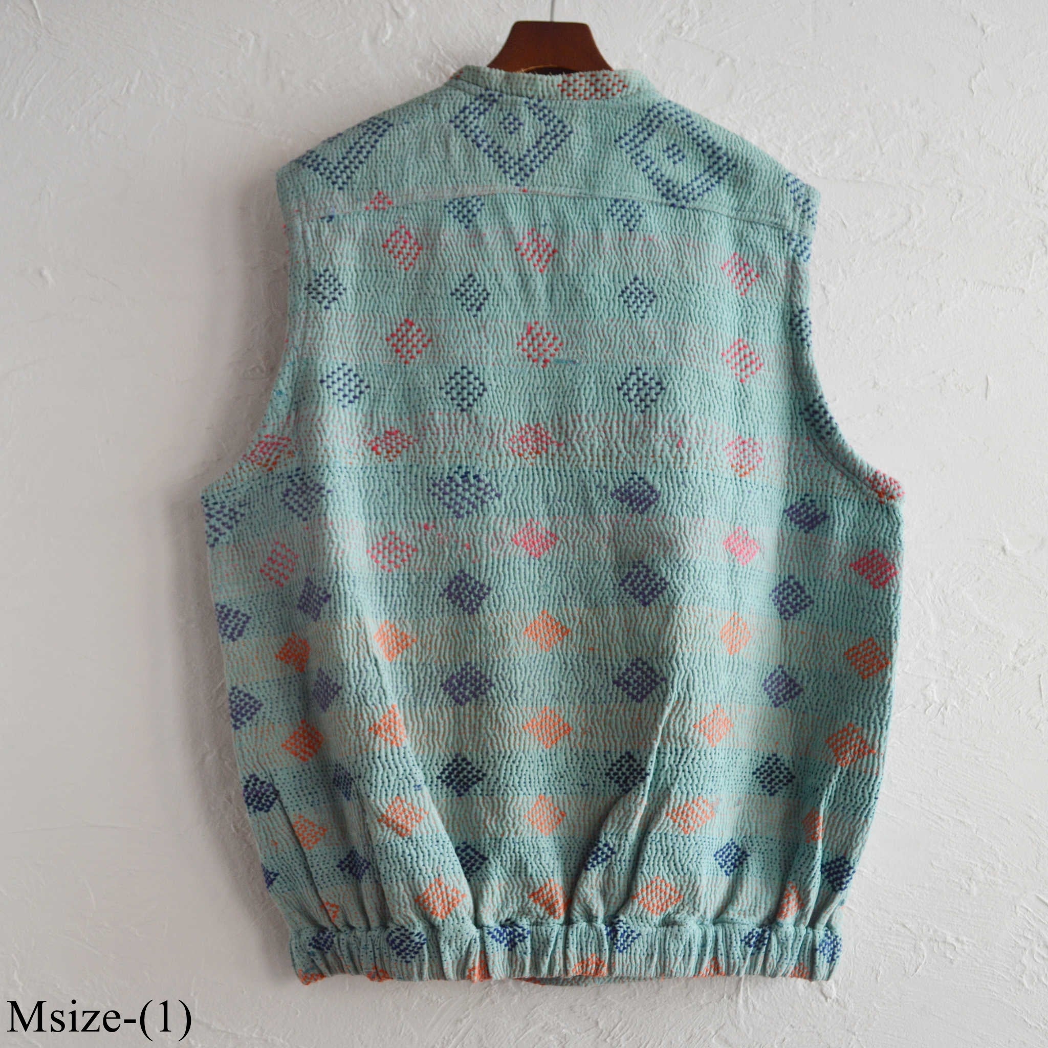 Nasngwam. ナスングワム / ATAVISM VEST アタビズムベスト (RALLI QUILT ラリーキルト)