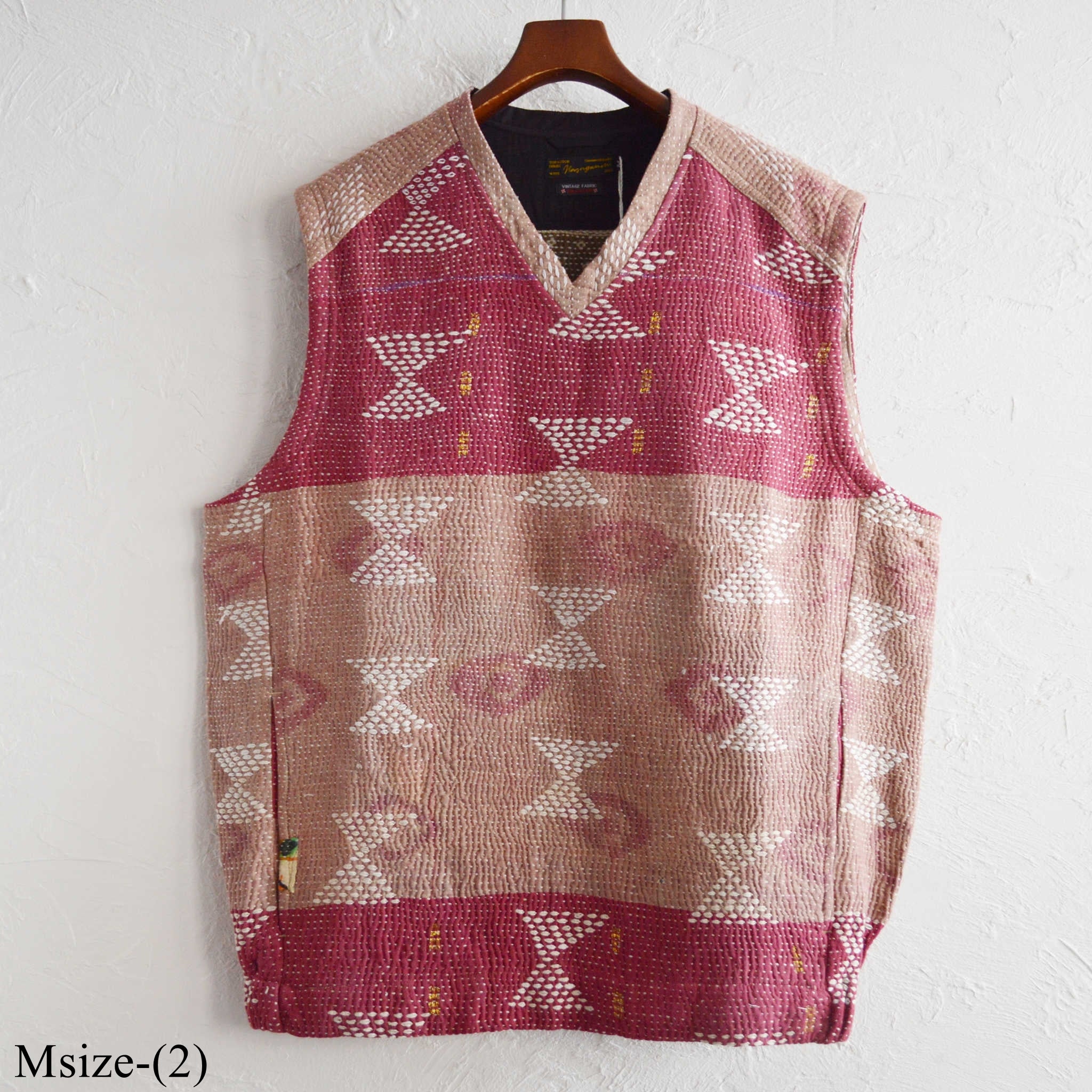 Nasngwam. ナスングワム / ATAVISM VEST アタビズムベスト (RALLI QUILT ラリーキルト)