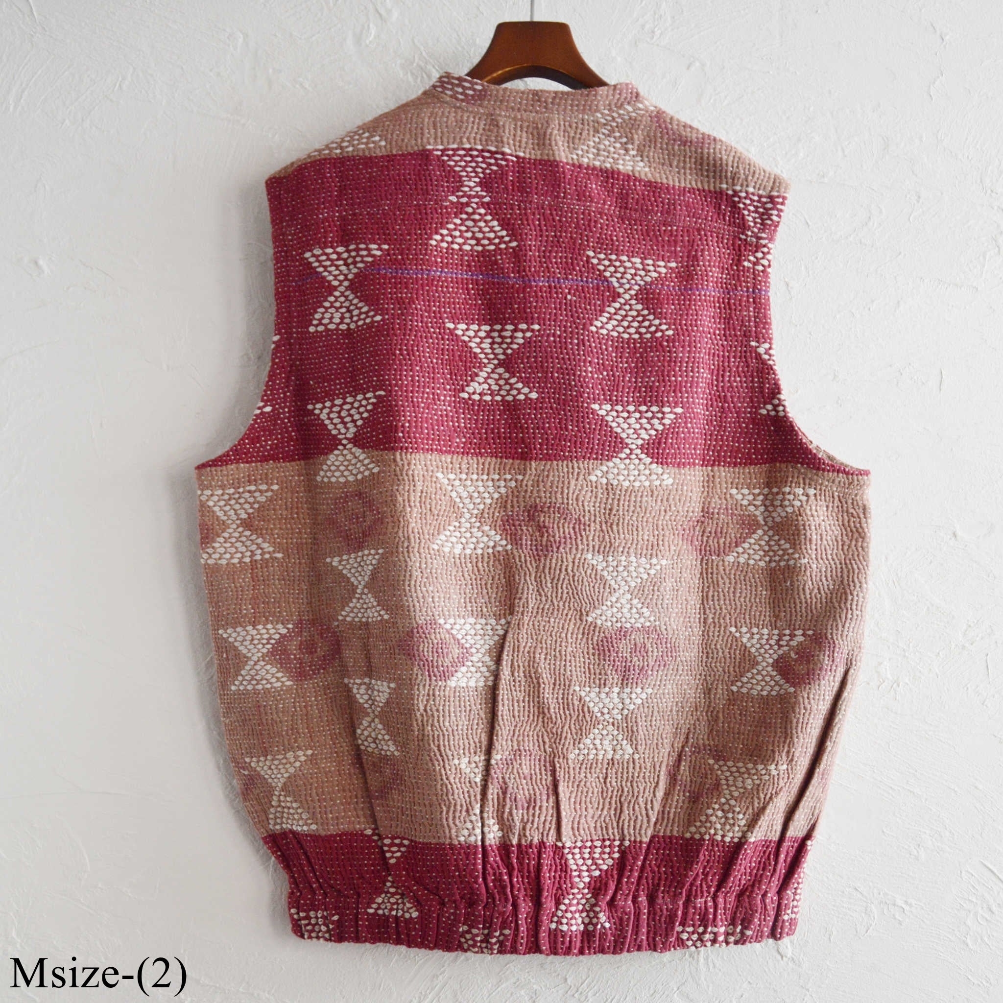 Nasngwam. ナスングワム / ATAVISM VEST アタビズムベスト (RALLI QUILT ラリーキルト)