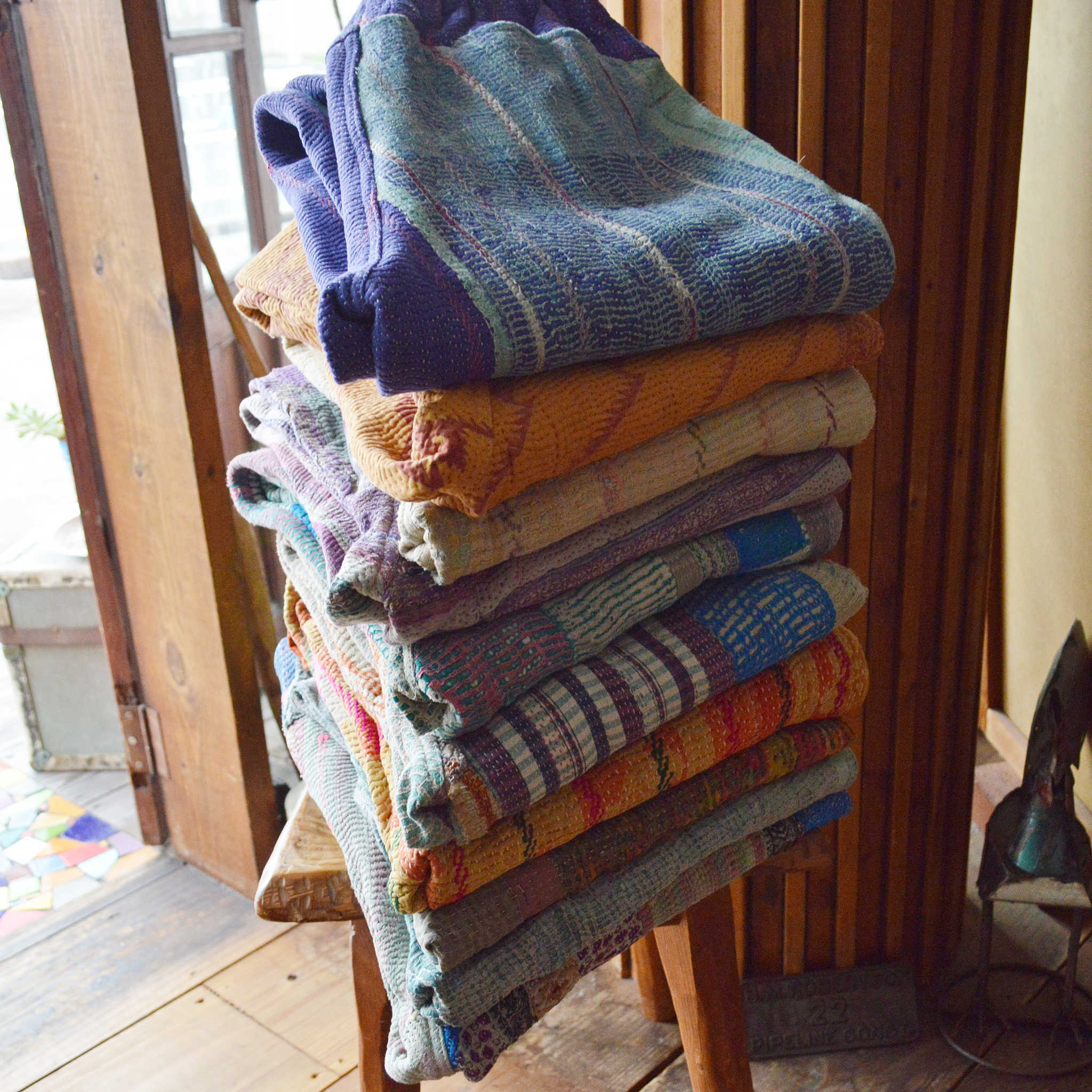 Nasngwam. ナスングワム / ATAVISM EASY PANTS アタビズムイージーパンツ (RALLI QUILT ラリーキルト)