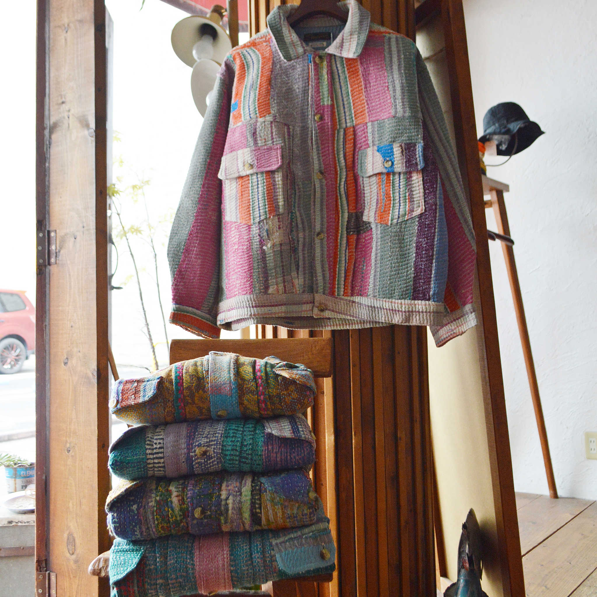 Nasngwam. ナスングワム / ATAVISM JACKET アタビズムジャケット (RALLI QUILT ラリーキルト)