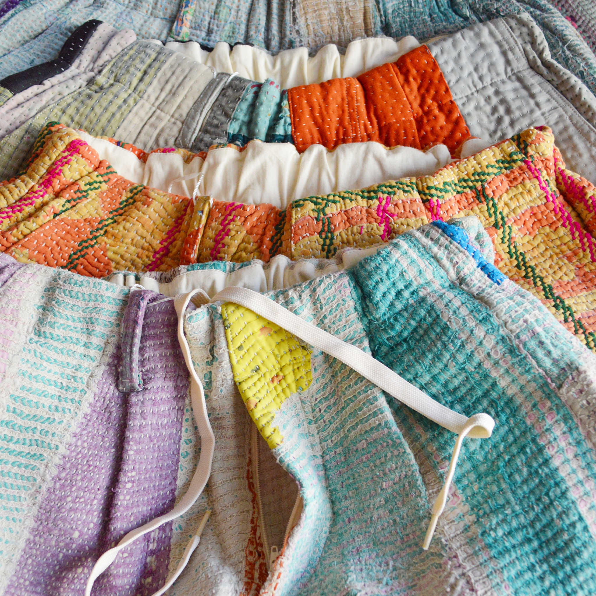 Nasngwam. ナスングワム / ATAVISM EASY PANTS アタビズムイージーパンツ (RALLI QUILT ラリーキルト)