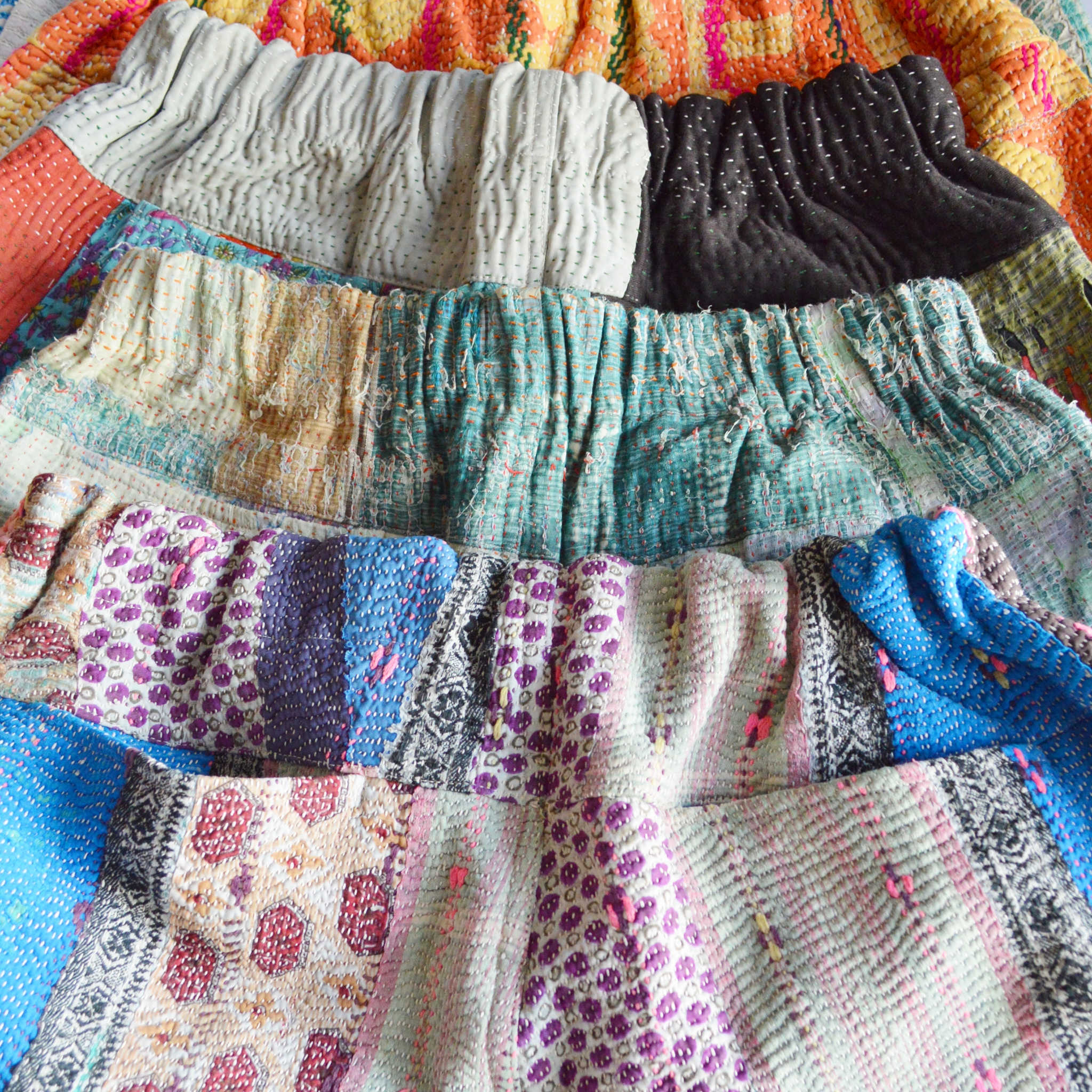 Nasngwam. ナスングワム / ATAVISM EASY PANTS アタビズムイージーパンツ (RALLI QUILT ラリーキルト)