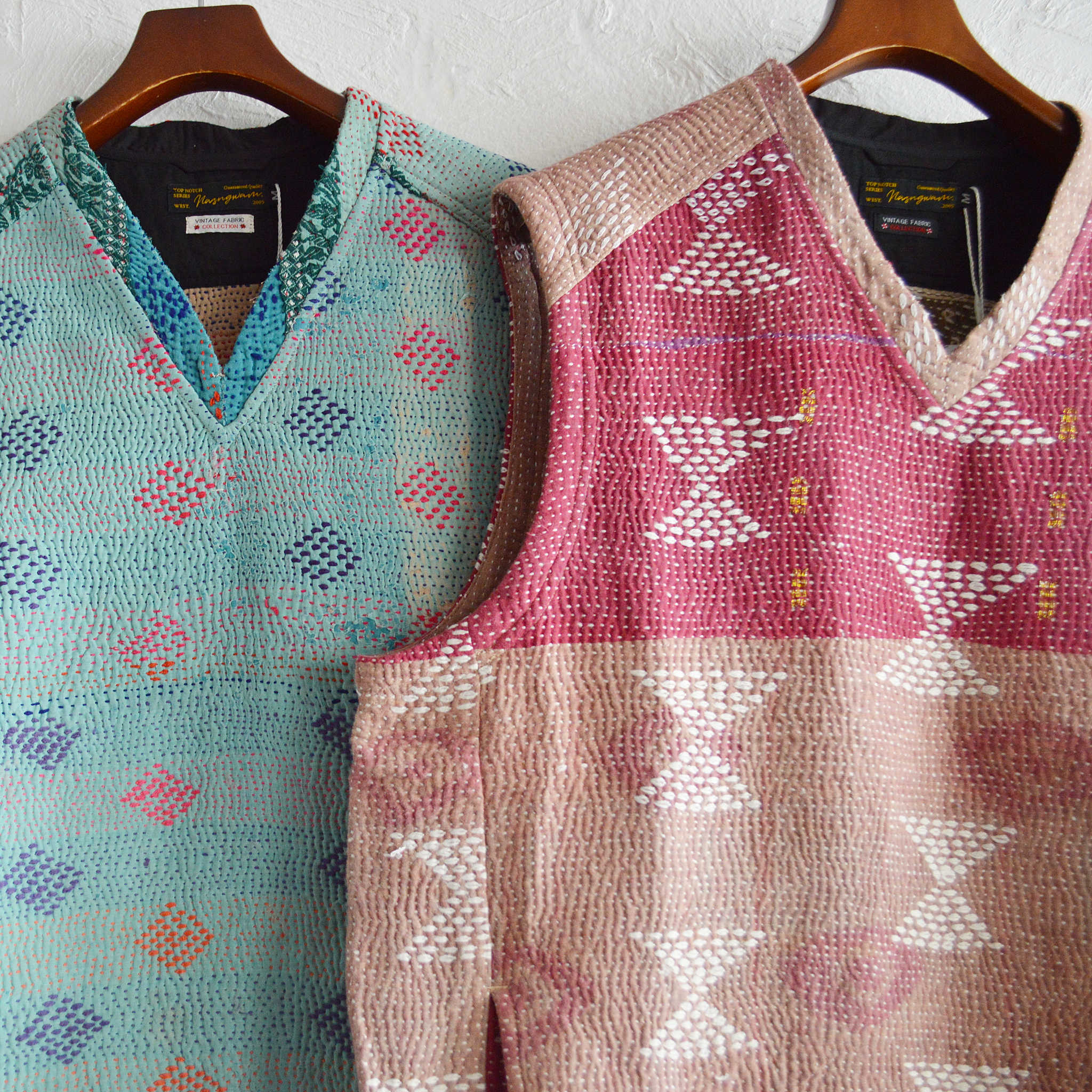 Nasngwam. ナスングワム / ATAVISM VEST アタビズムベスト (RALLI QUILT ラリーキルト)