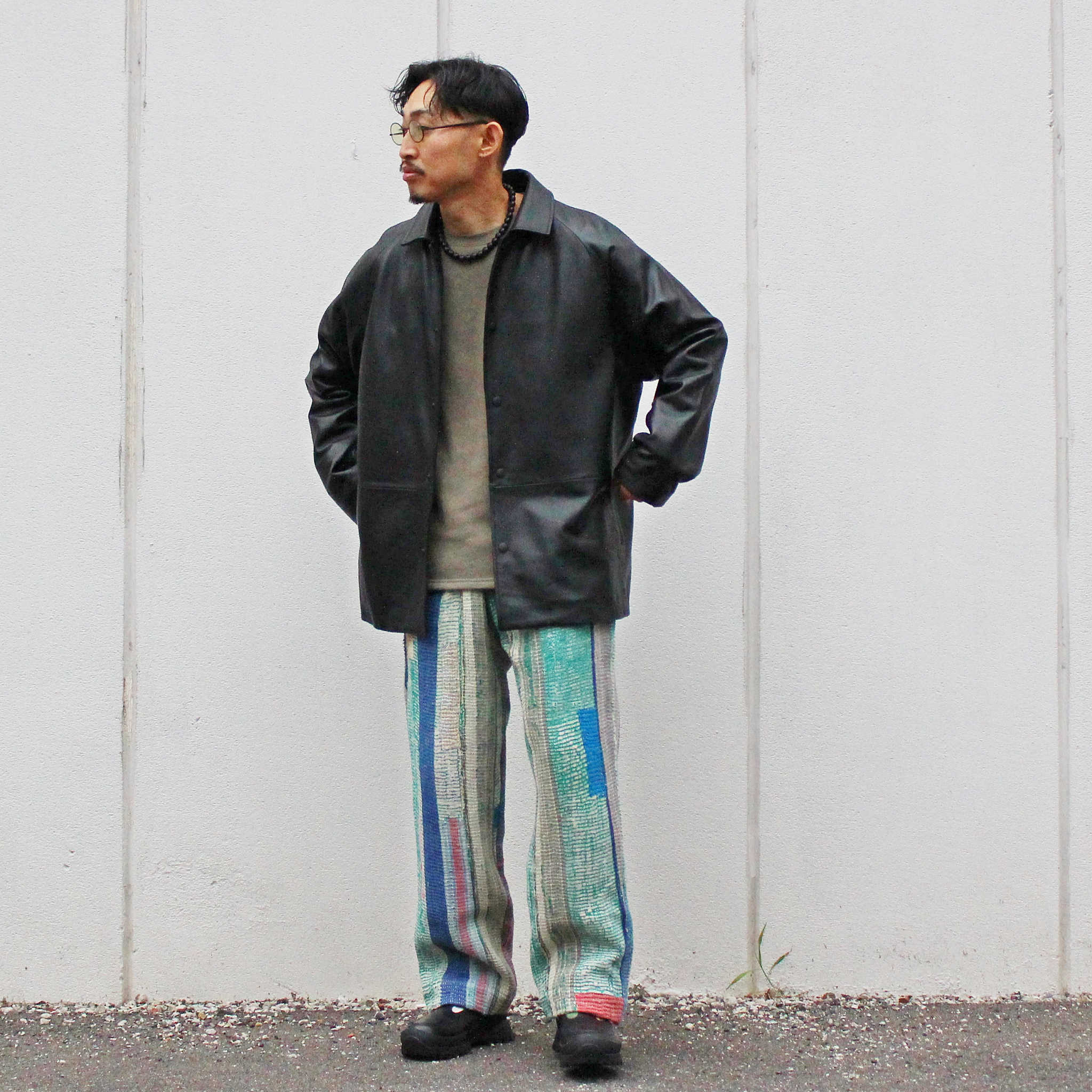 Nasngwam. ナスングワム / ATAVISM EASY PANTS アタビズムイージーパンツ (RALLI QUILT ラリーキルト)