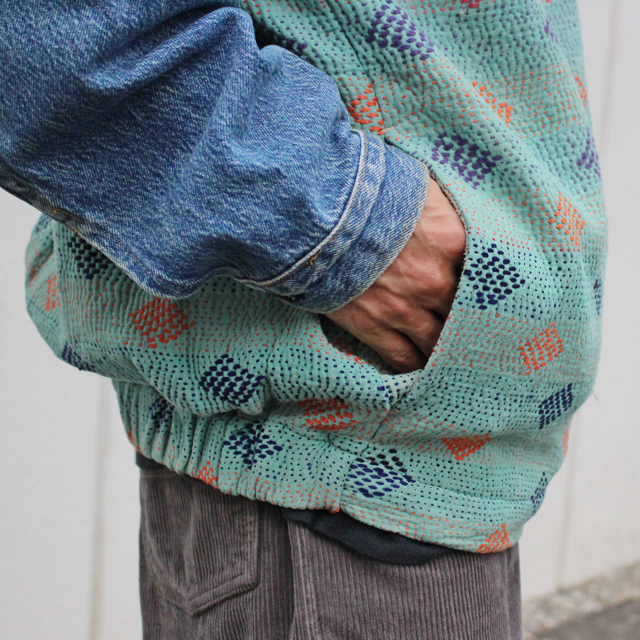 Nasngwam. ナスングワム / ATAVISM VEST アタビズムベスト (RALLI QUILT ラリーキルト)