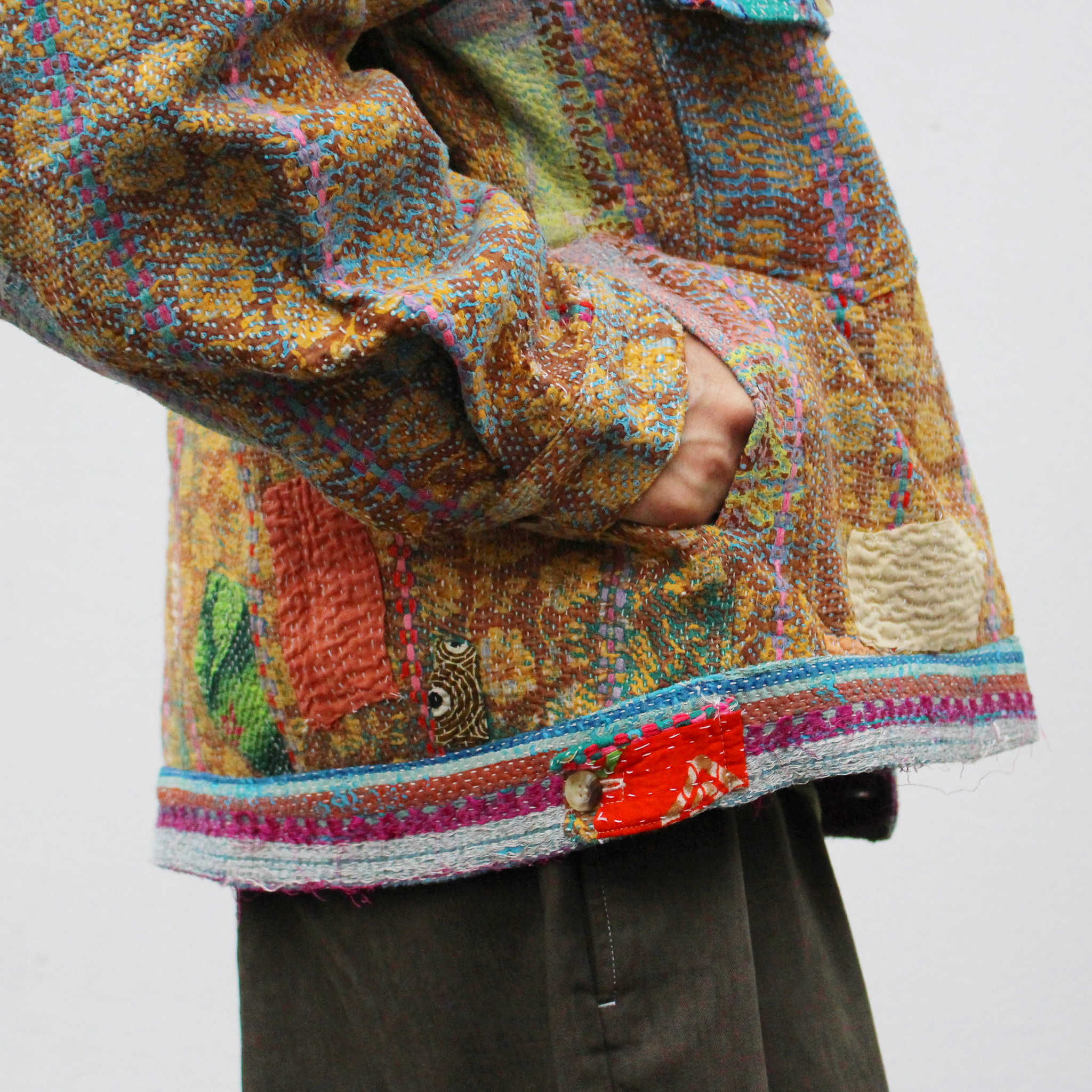 Nasngwam. ナスングワム / ATAVISM JACKET アタビズムジャケット (RALLI QUILT ラリーキルト)