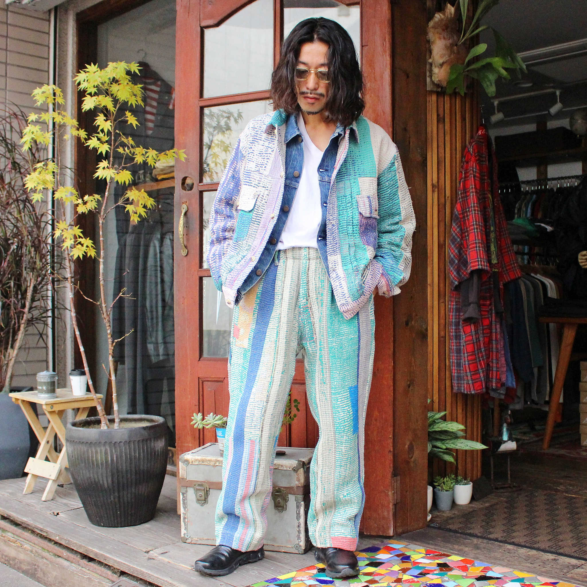 Nasngwam. ナスングワム / ATAVISM JACKET アタビズムジャケット (RALLI QUILT ラリーキルト)