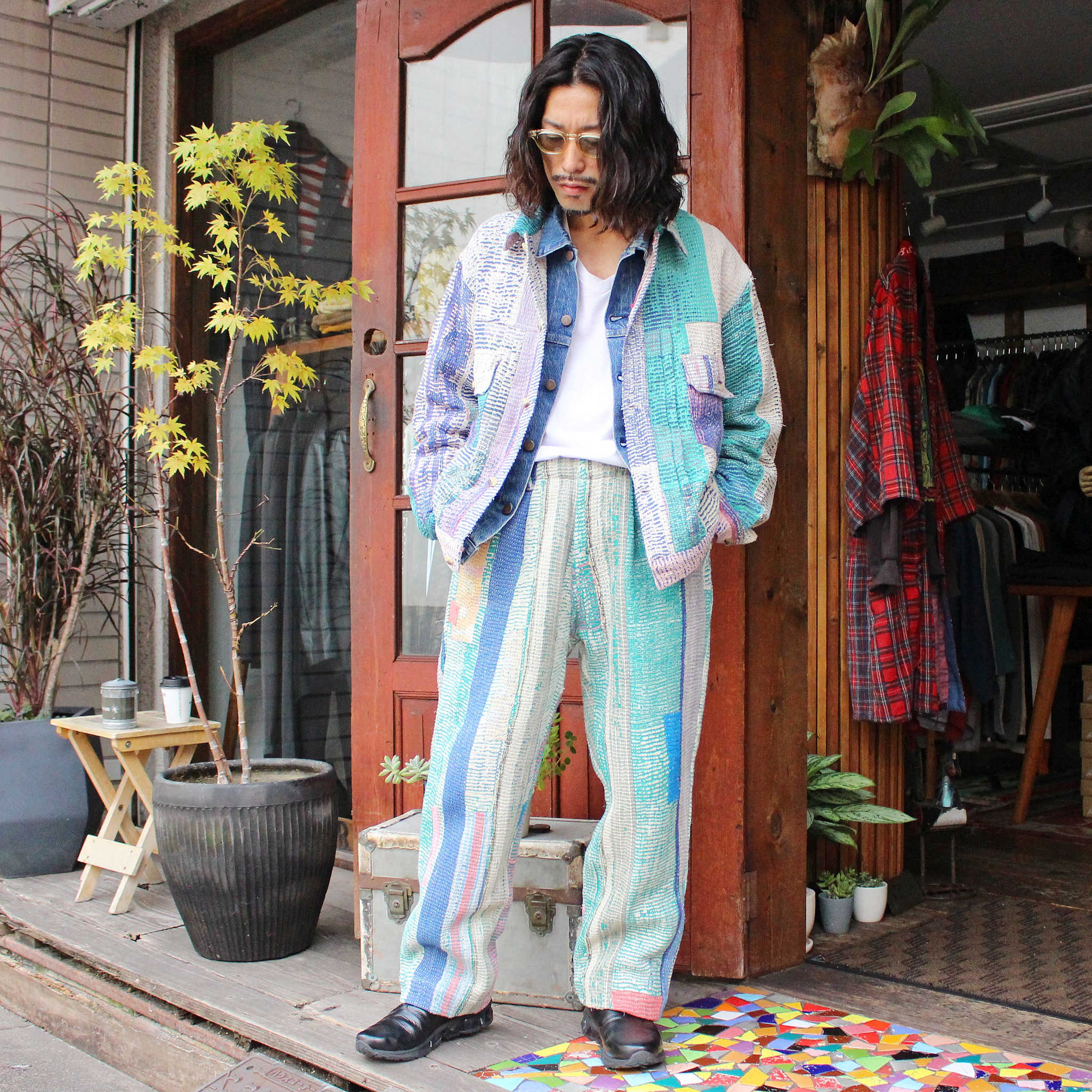 Nasngwam. ナスングワム / ATAVISM JACKET アタビズムジャケット (RALLI QUILT ラリーキルト)