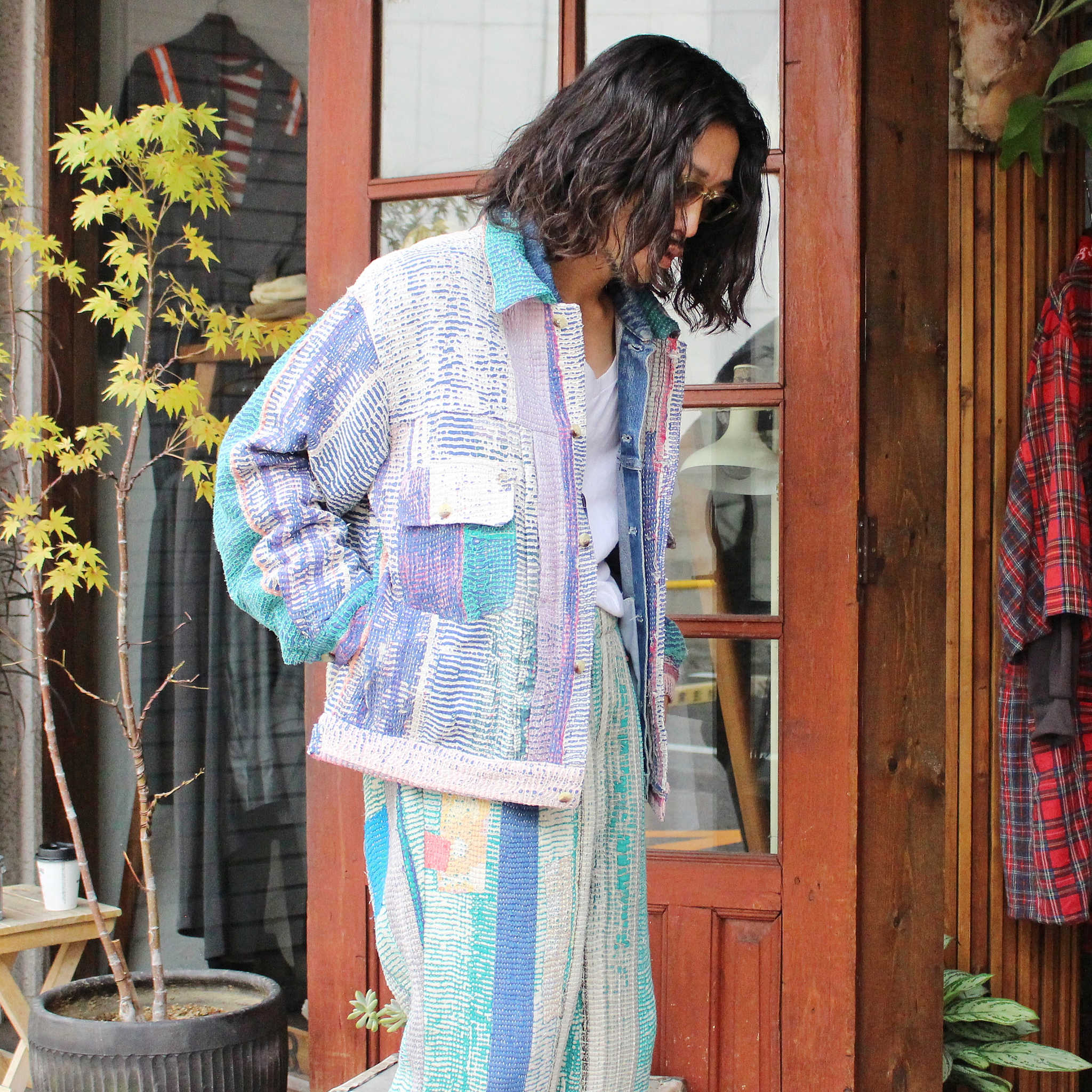 Nasngwam. ナスングワム / ATAVISM JACKET アタビズムジャケット (RALLI QUILT ラリーキルト)