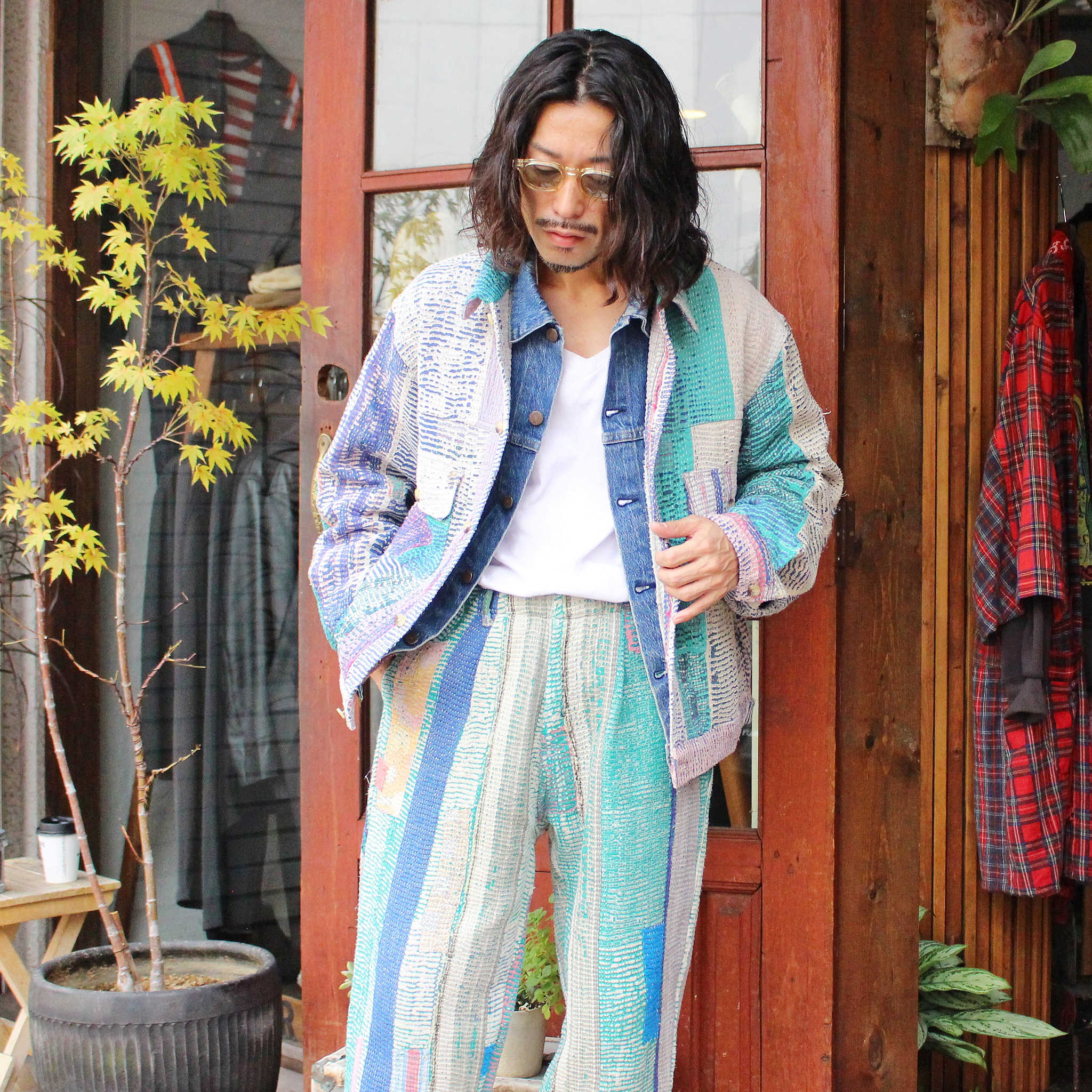 Nasngwam. ナスングワム / ATAVISM JACKET アタビズムジャケット (RALLI QUILT ラリーキルト)