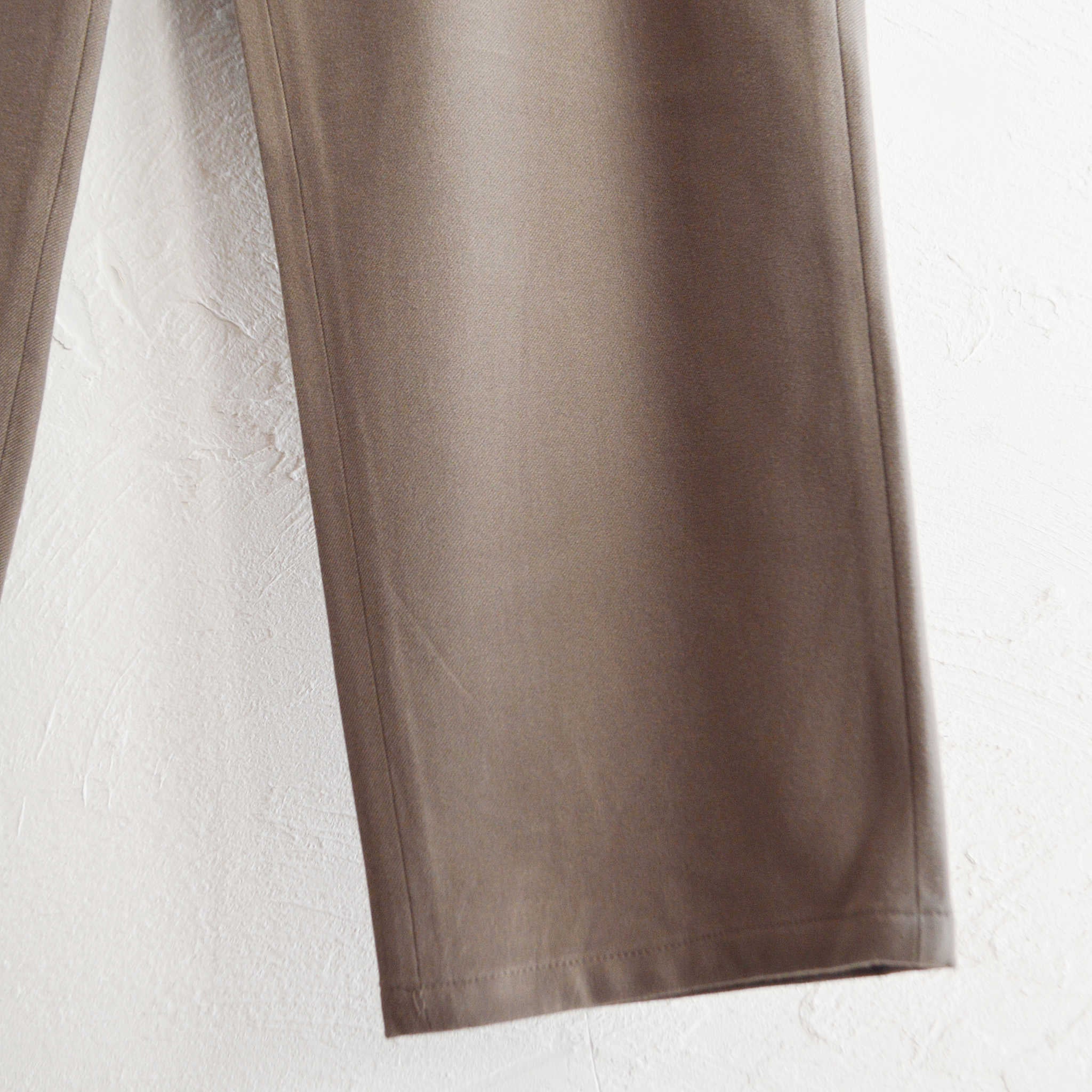 LAMOND ラモンド / CASHMERE TOUCH EASY SLACKS カシミアタッチイージースラックス (GREIGE グレージュ)