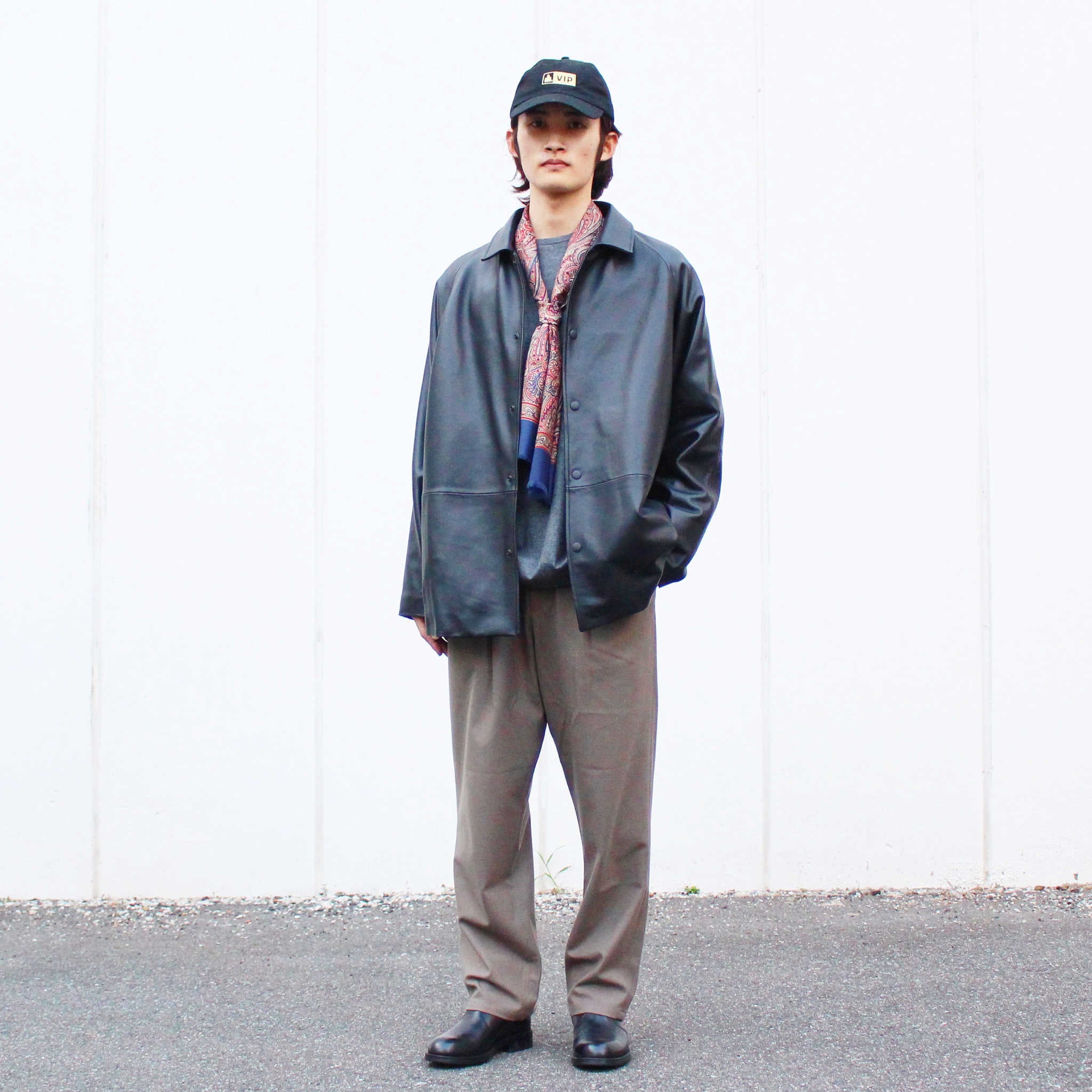 LAMOND ラモンド / CASHMERE TOUCH EASY SLACKS カシミアタッチイージースラックス (GREIGE グレージュ)