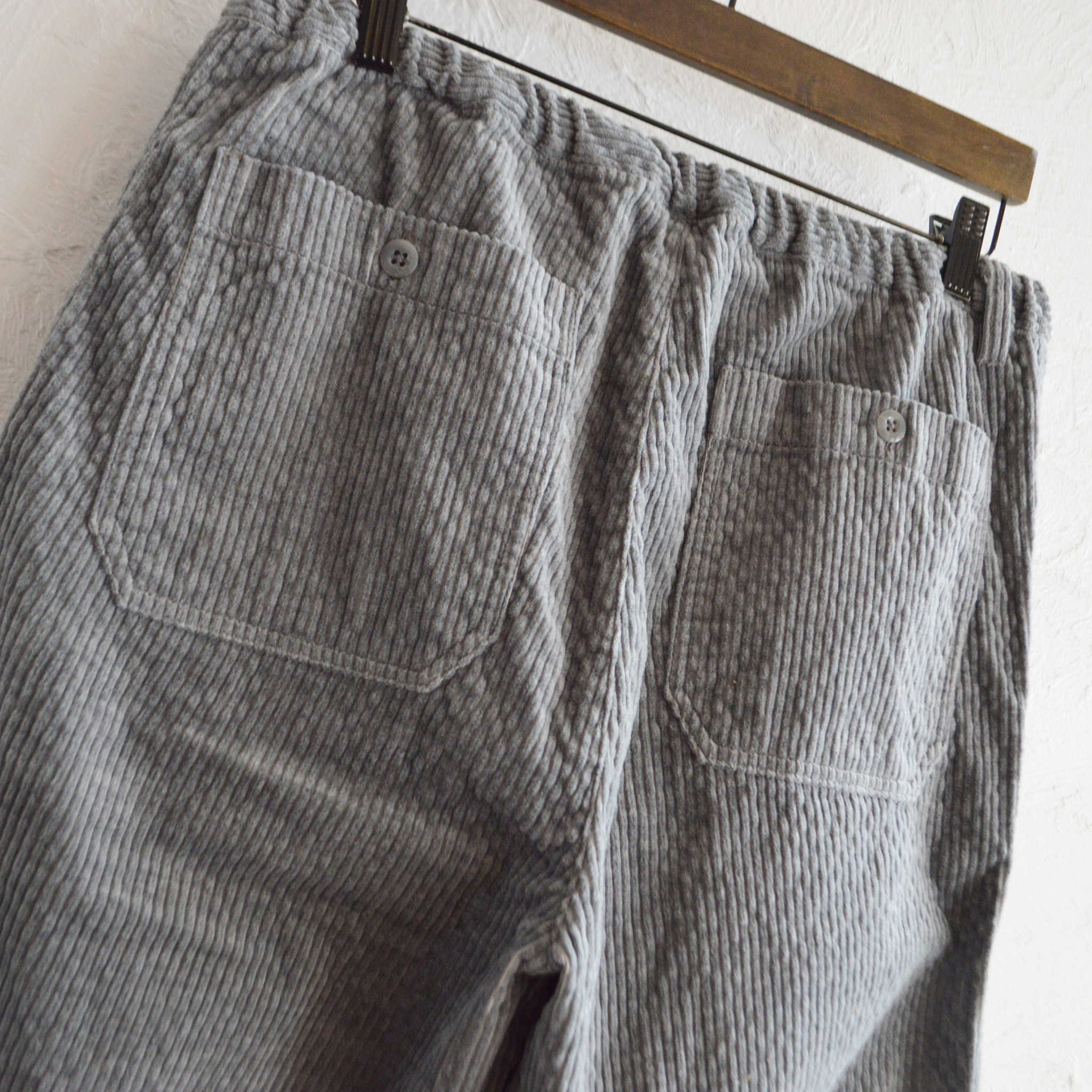 Nasngwam. ナスングワム / DOZY EAZY PANTS ドジーイージーパンツ (GRAY グレー)