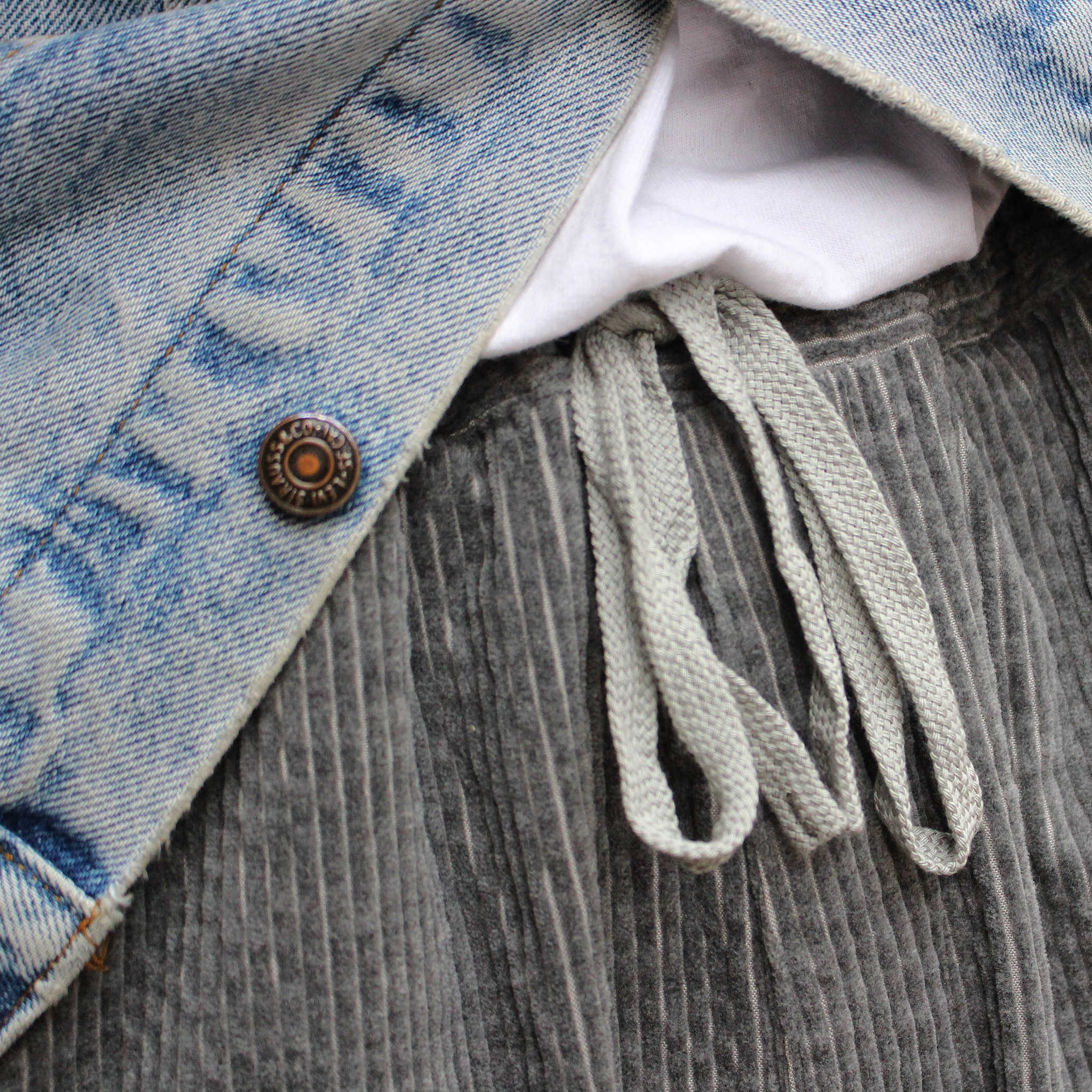 Nasngwam. ナスングワム / DOZY EAZY PANTS ドジーイージーパンツ (GRAY グレー)