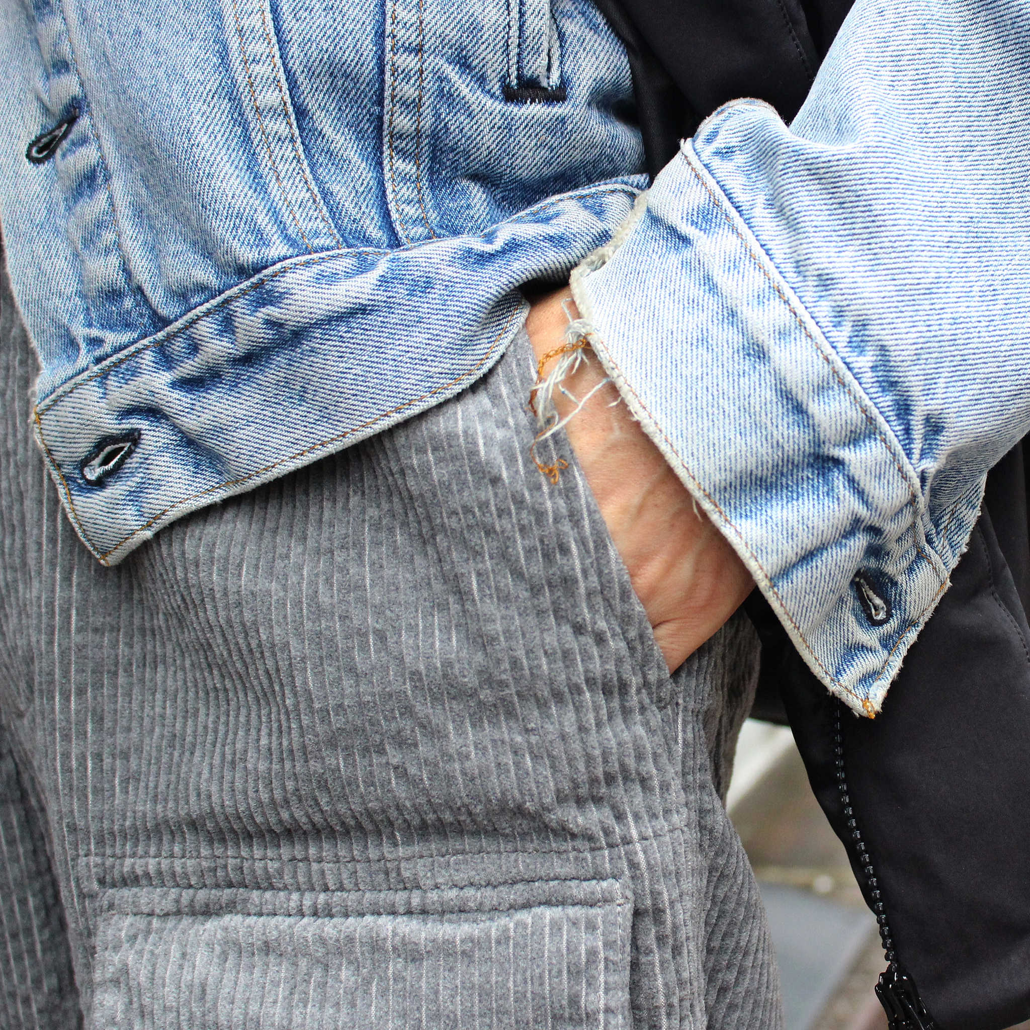 Nasngwam. ナスングワム / DOZY EAZY PANTS ドジーイージーパンツ (GRAY グレー)