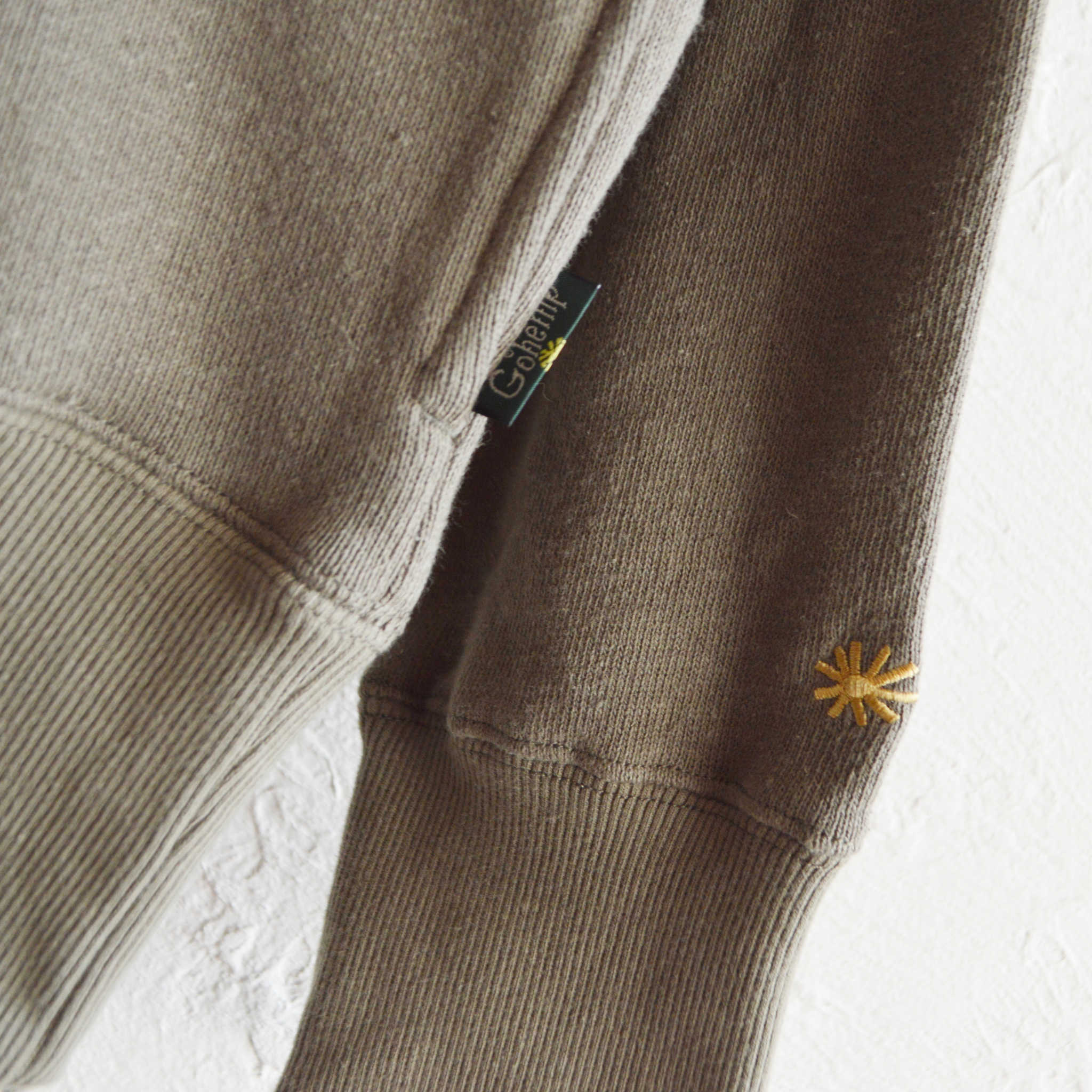 GOHEMP ゴーヘンプ / EARTH CREW SWEAT アースクルースウェット (OLIVE BRANCH オリーブブランチ)