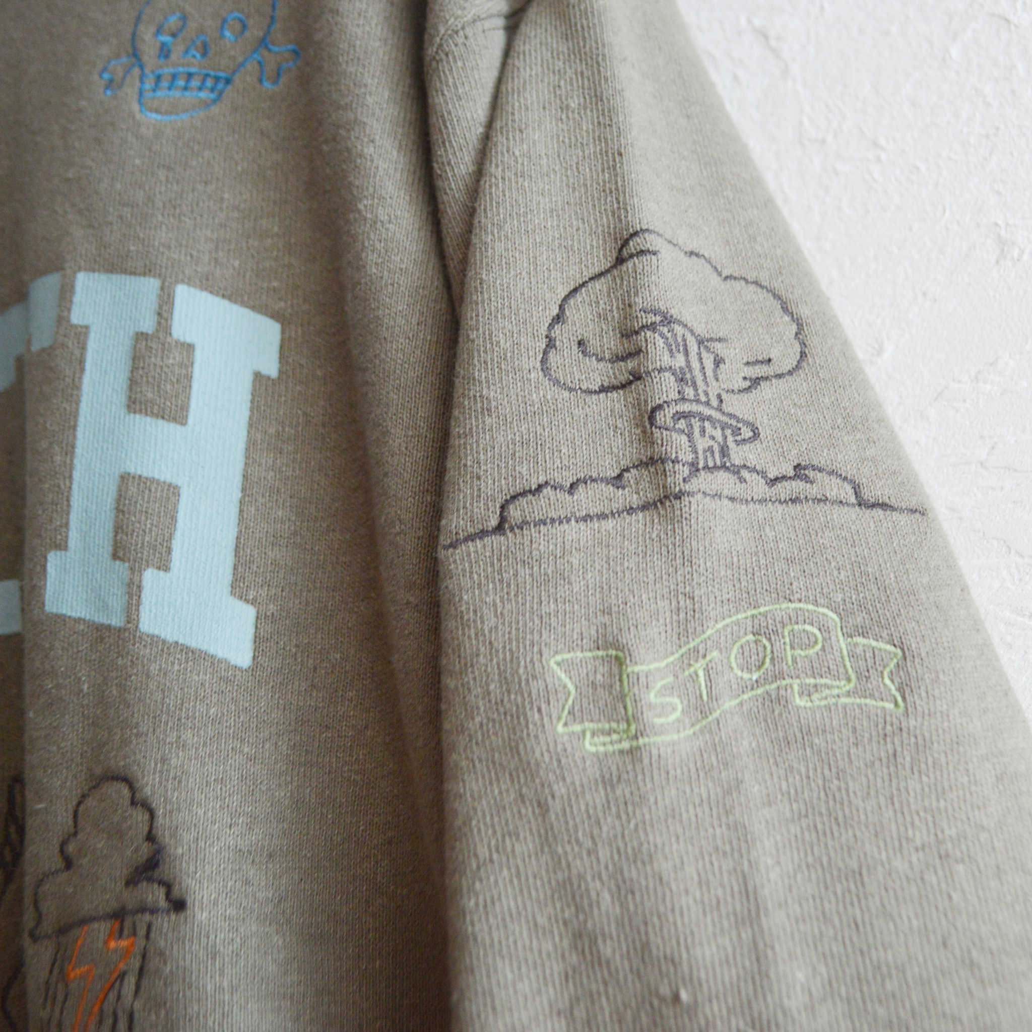 GOHEMP ゴーヘンプ / EARTH CREW SWEAT アースクルースウェット (OLIVE BRANCH オリーブブランチ)