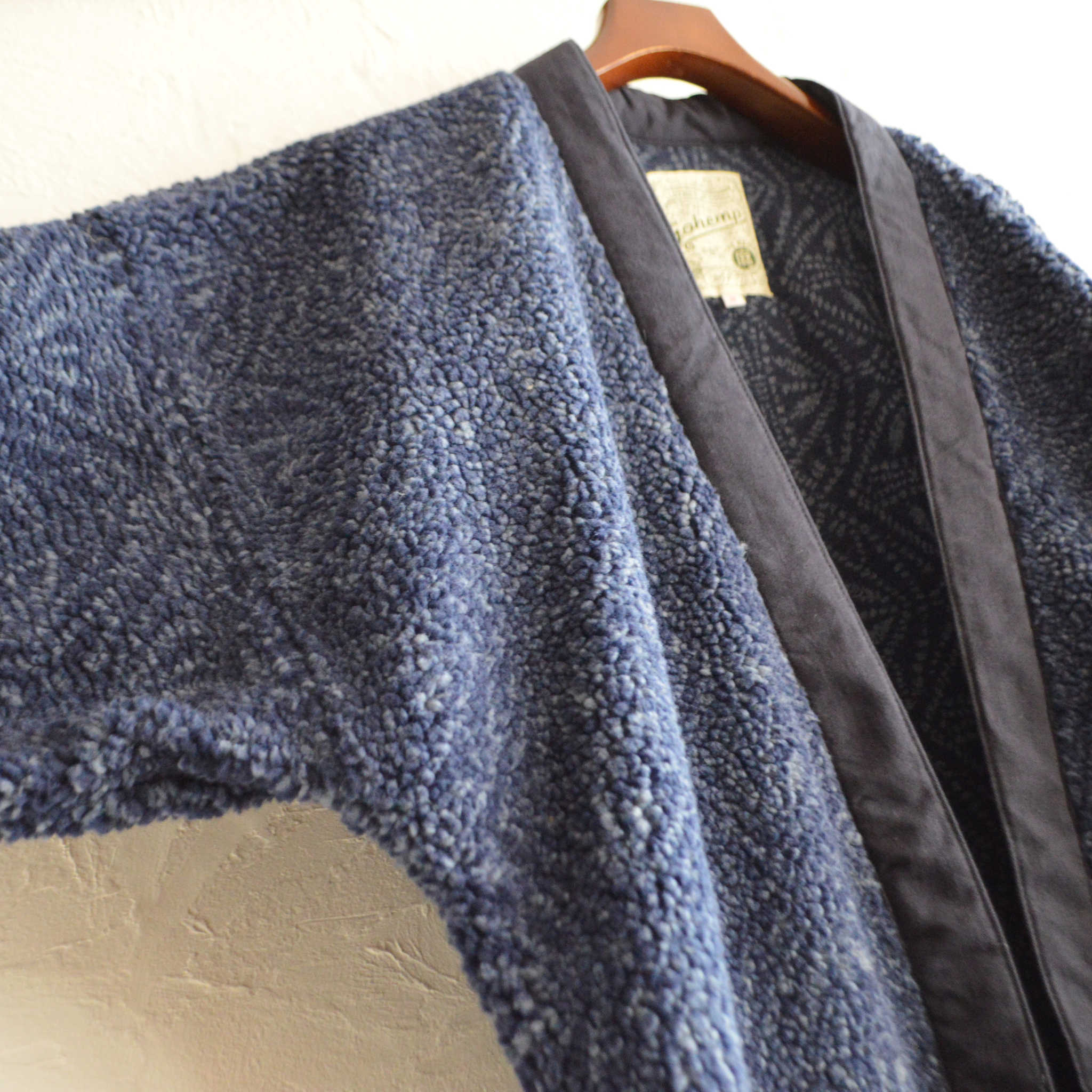 GOHEMP ゴーヘンプ / HAORI JACKET ハオリジャケット (NAVY ネイビー)