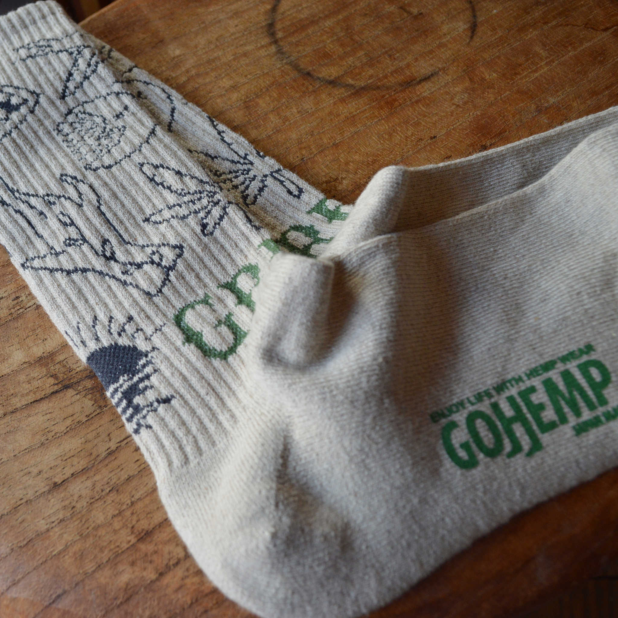GOHEMP ゴーヘンプ / GREEN EARTH CREW SOCKS グリーンアースクルーソックス