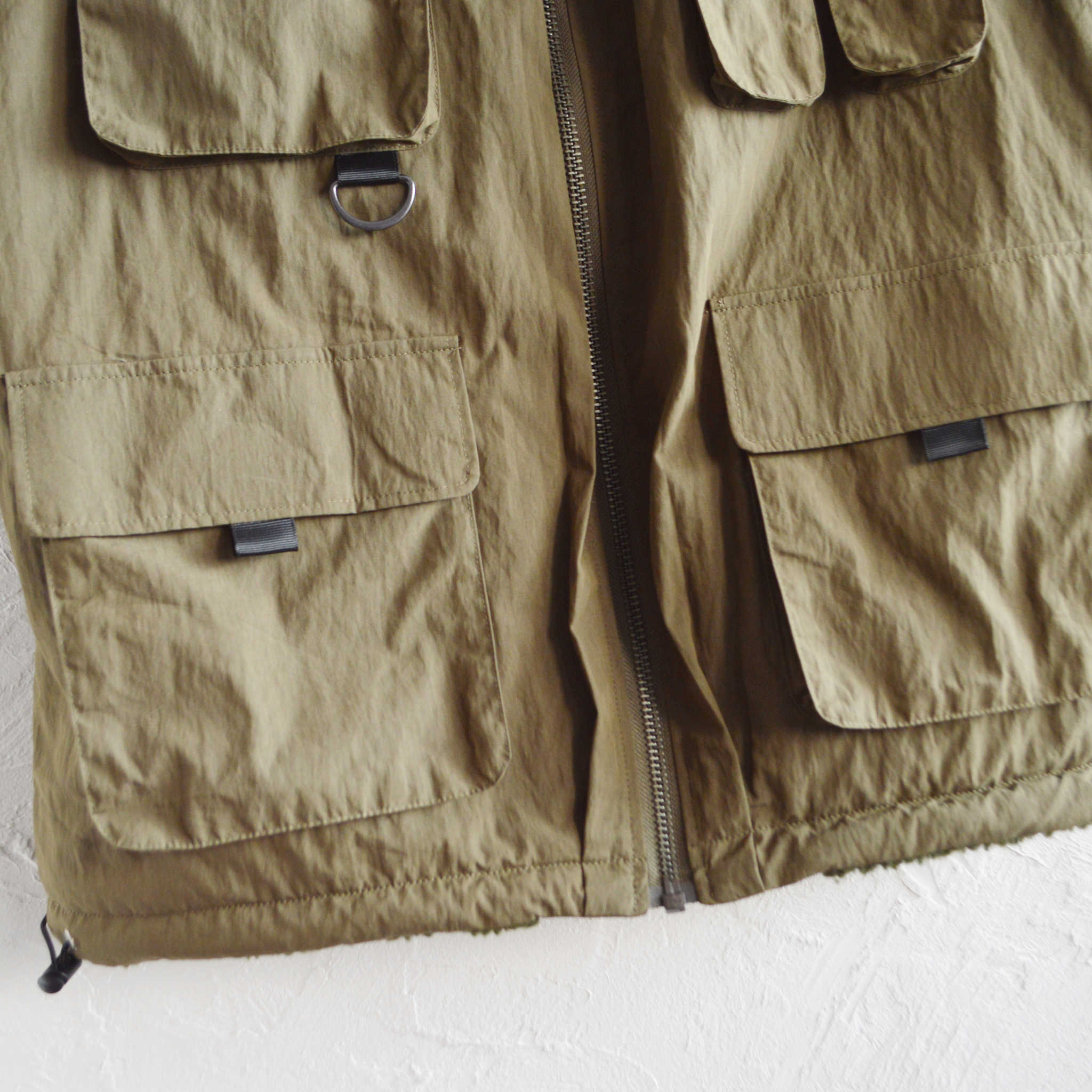 modemdesign モデムデザイン / Liner boa command vest ライナーボアコマンドベスト (KHAKI カーキ)