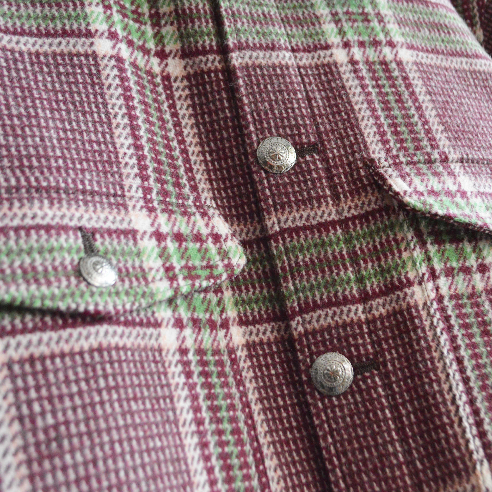 Nasngwam. ナスングワム / CHIEF JACKET チーフジャケット (BURGUNDY バーガンディー)