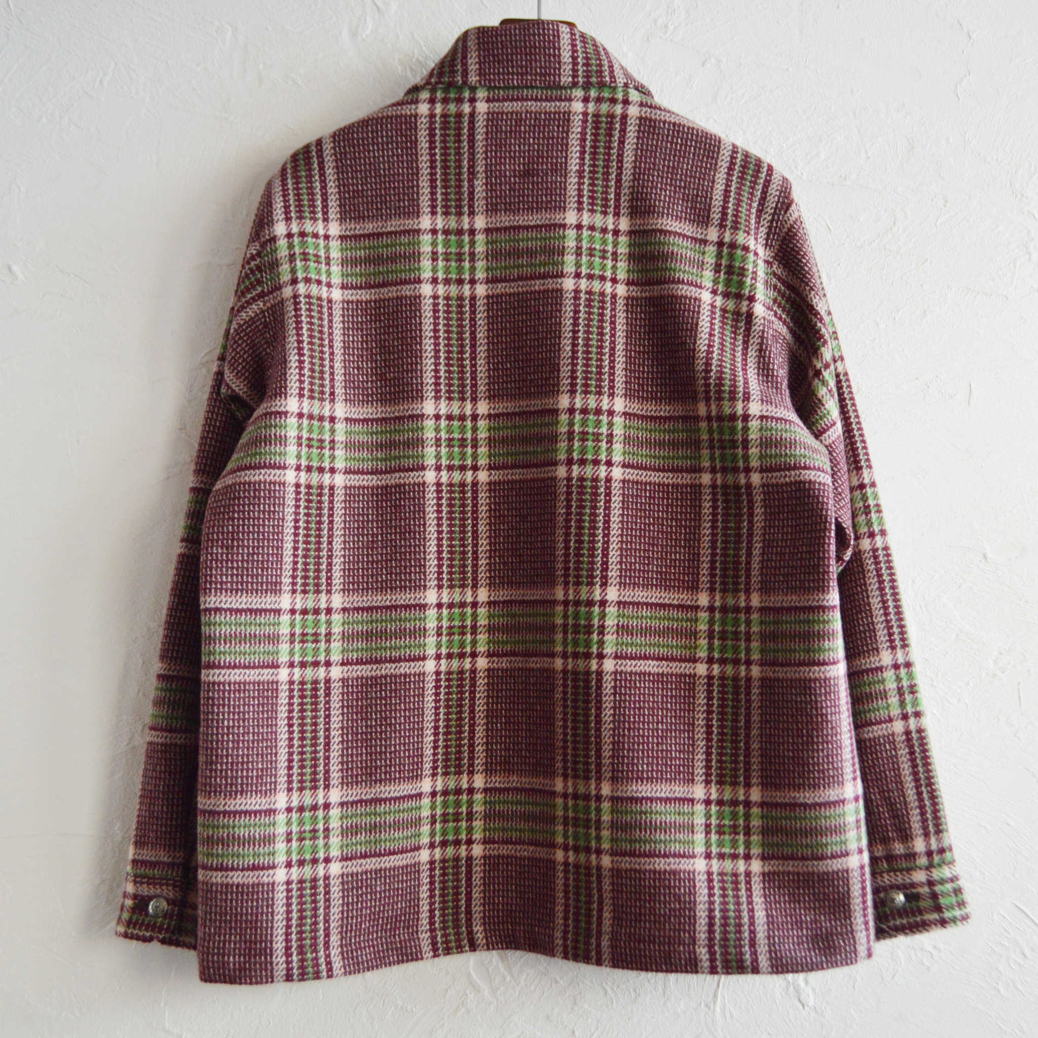 Nasngwam. ナスングワム / CHIEF JACKET チーフジャケット (BURGUNDY バーガンディー)