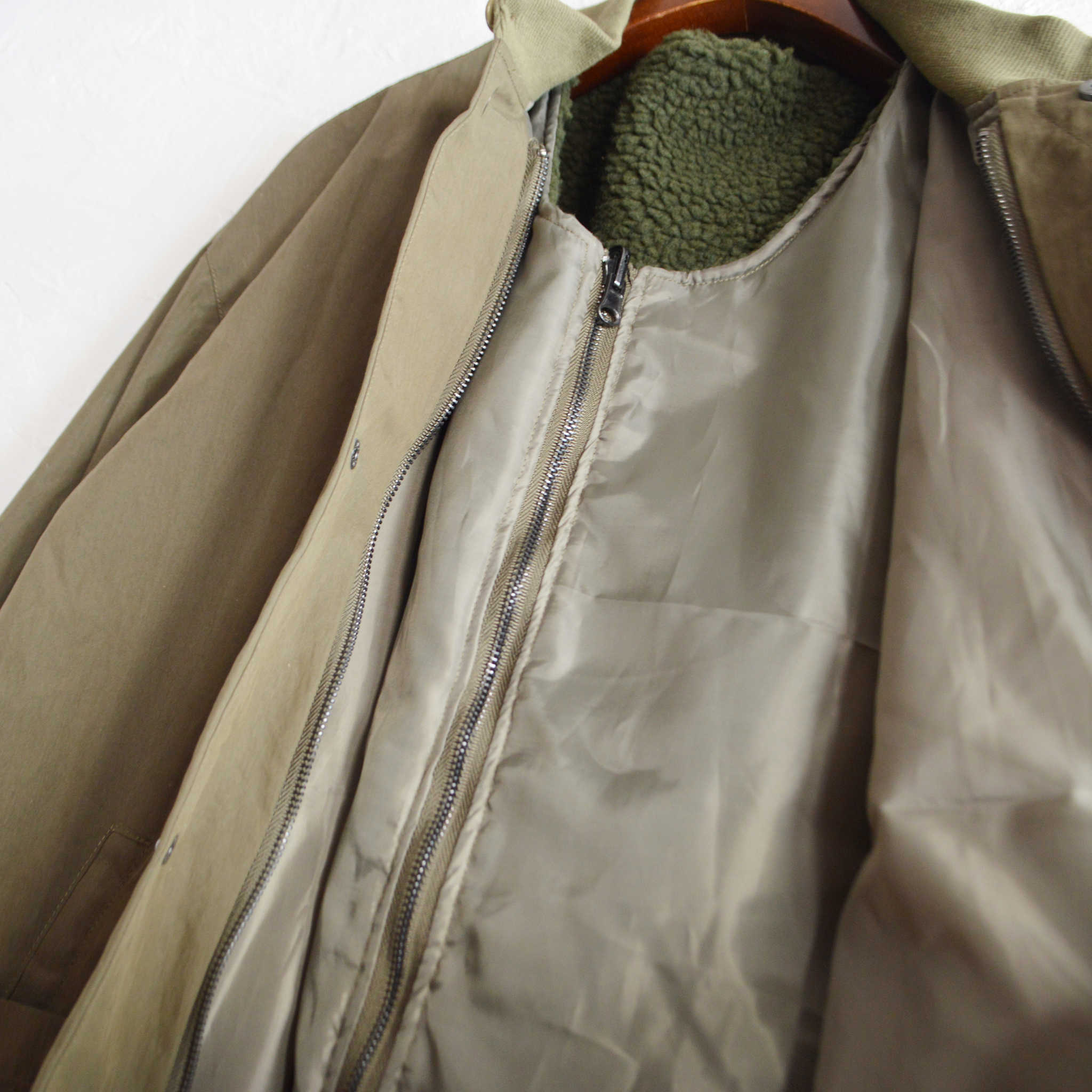 modemdesign モデムデザイン / 3WAY BOA COAT スリーウェイコート (KHAKI カーキ)