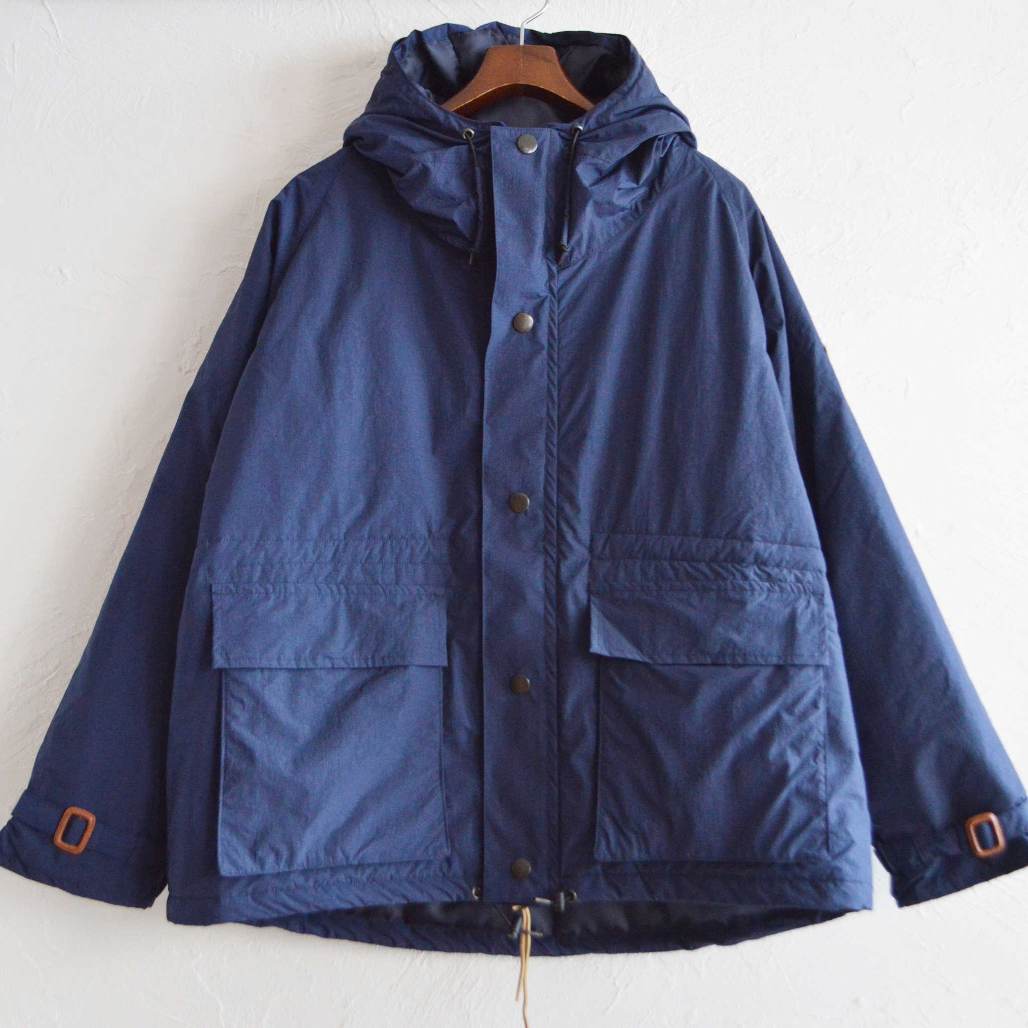 melple メイプル / Mounterey Classic Parka マウンテリークラシックパーカー (Recycle Nylon リサイクルナイロン / NAVY ネイビー)