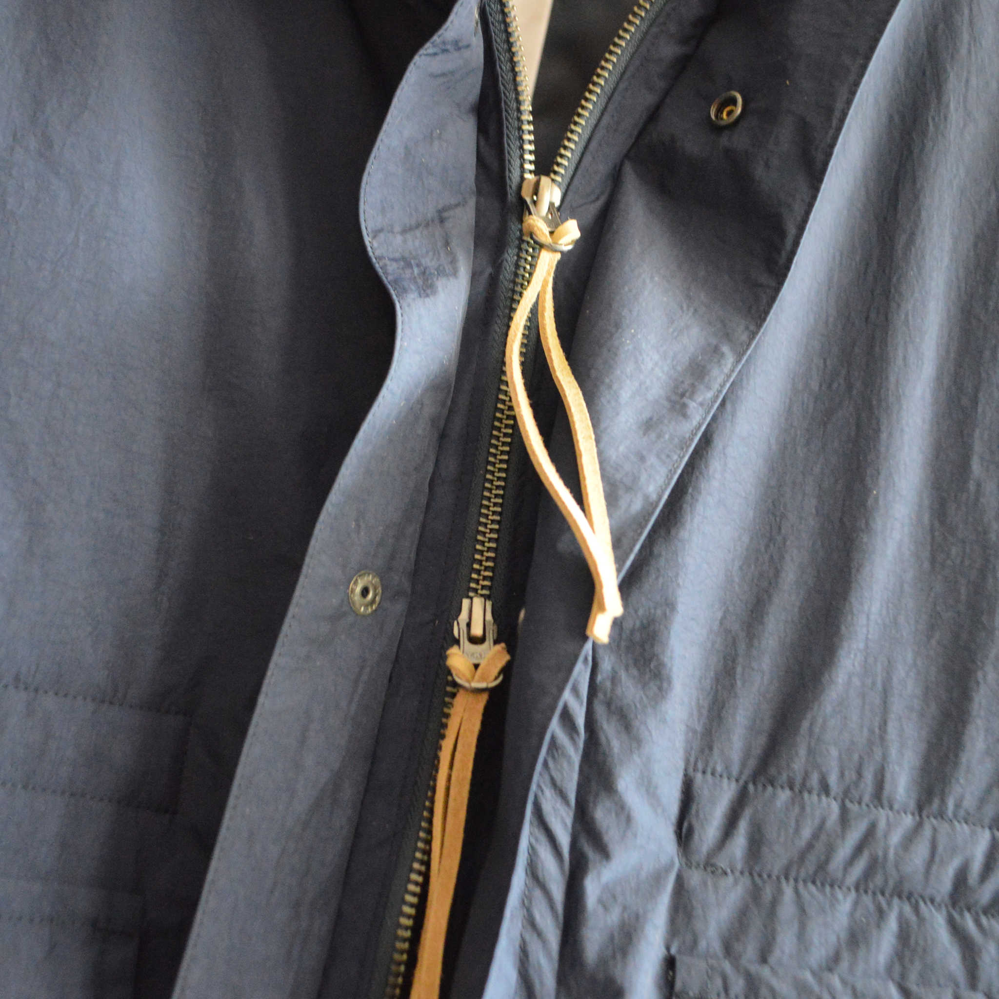 melple メイプル / Mounterey Classic Parka マウンテリークラシックパーカー (Recycle Nylon リサイクルナイロン / NAVY ネイビー)