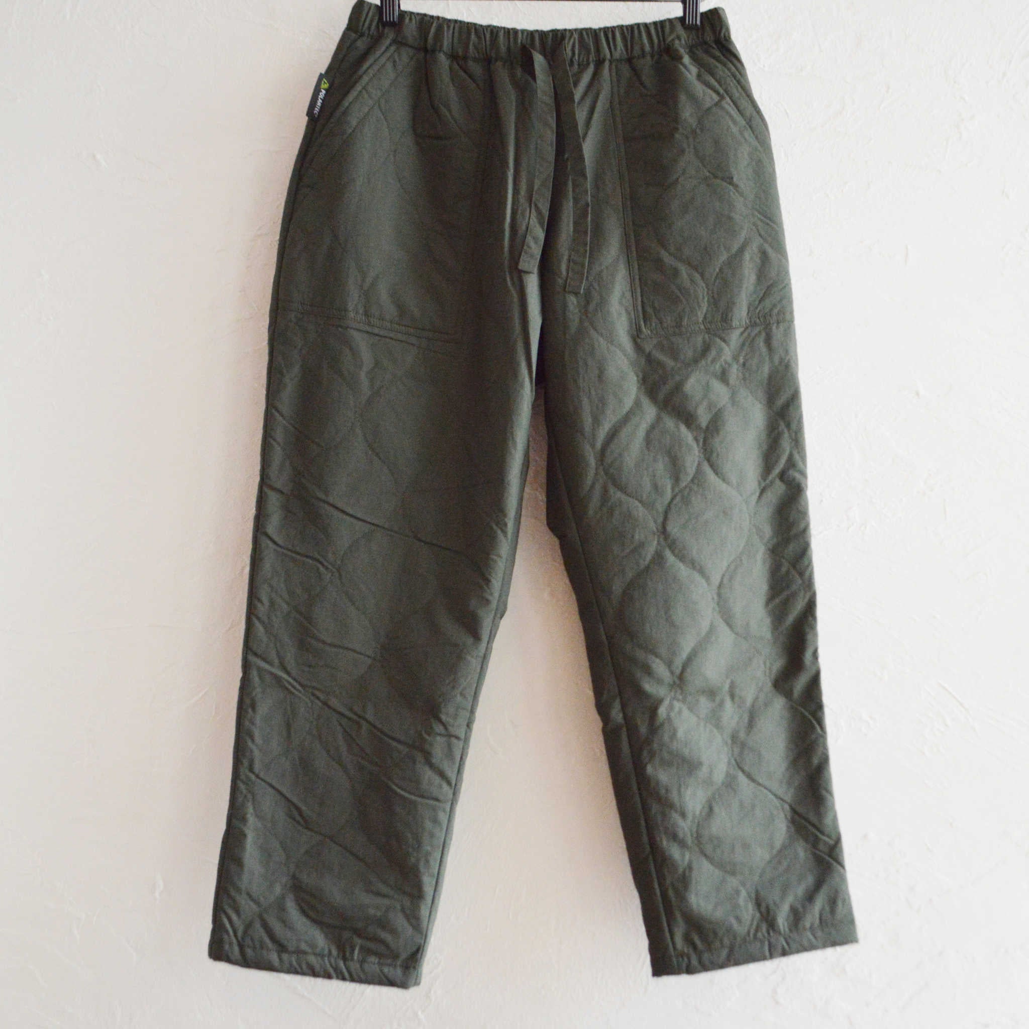 AXESQUIN アクシーズクイーン / QUILTED FATIGUE PANTS 2.0 キルティングファティーグパンツ (CONIFER コニファー)