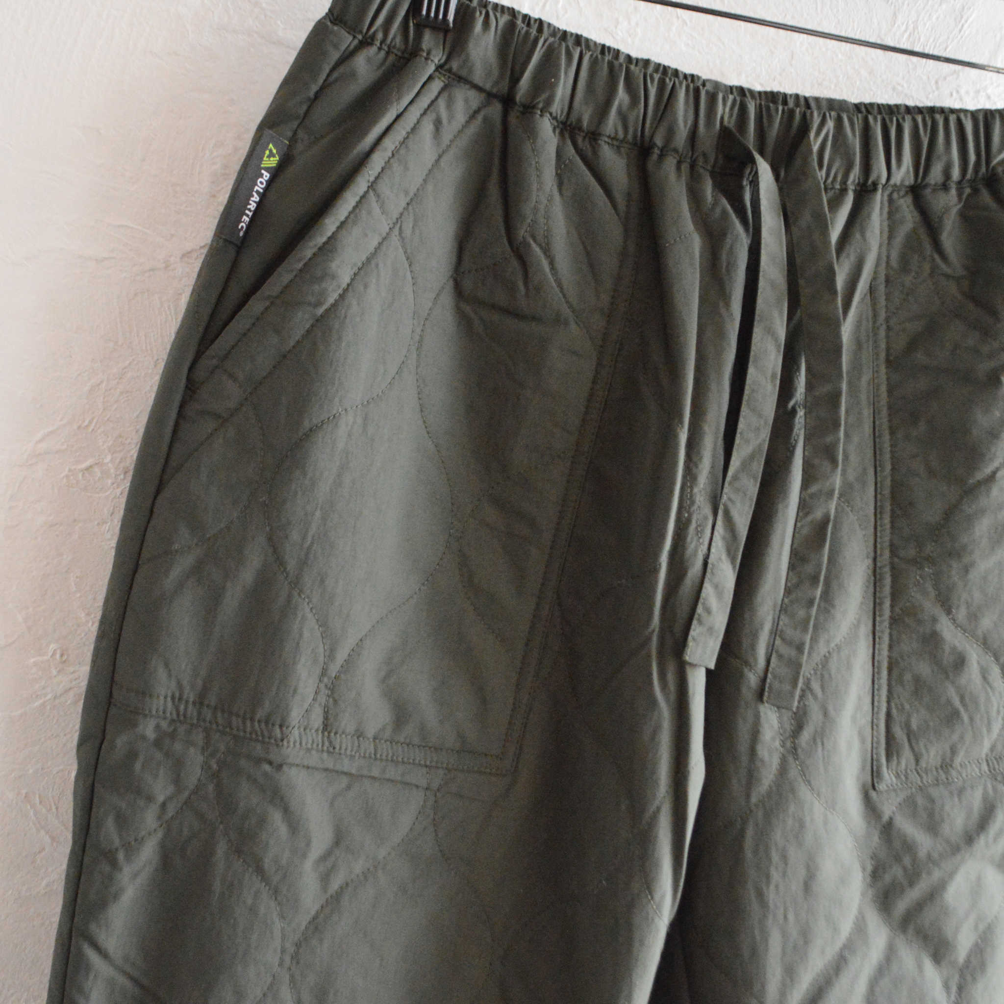 AXESQUIN アクシーズクイーン / QUILTED FATIGUE PANTS 2.0 キルティングファティーグパンツ (CONIFER コニファー)