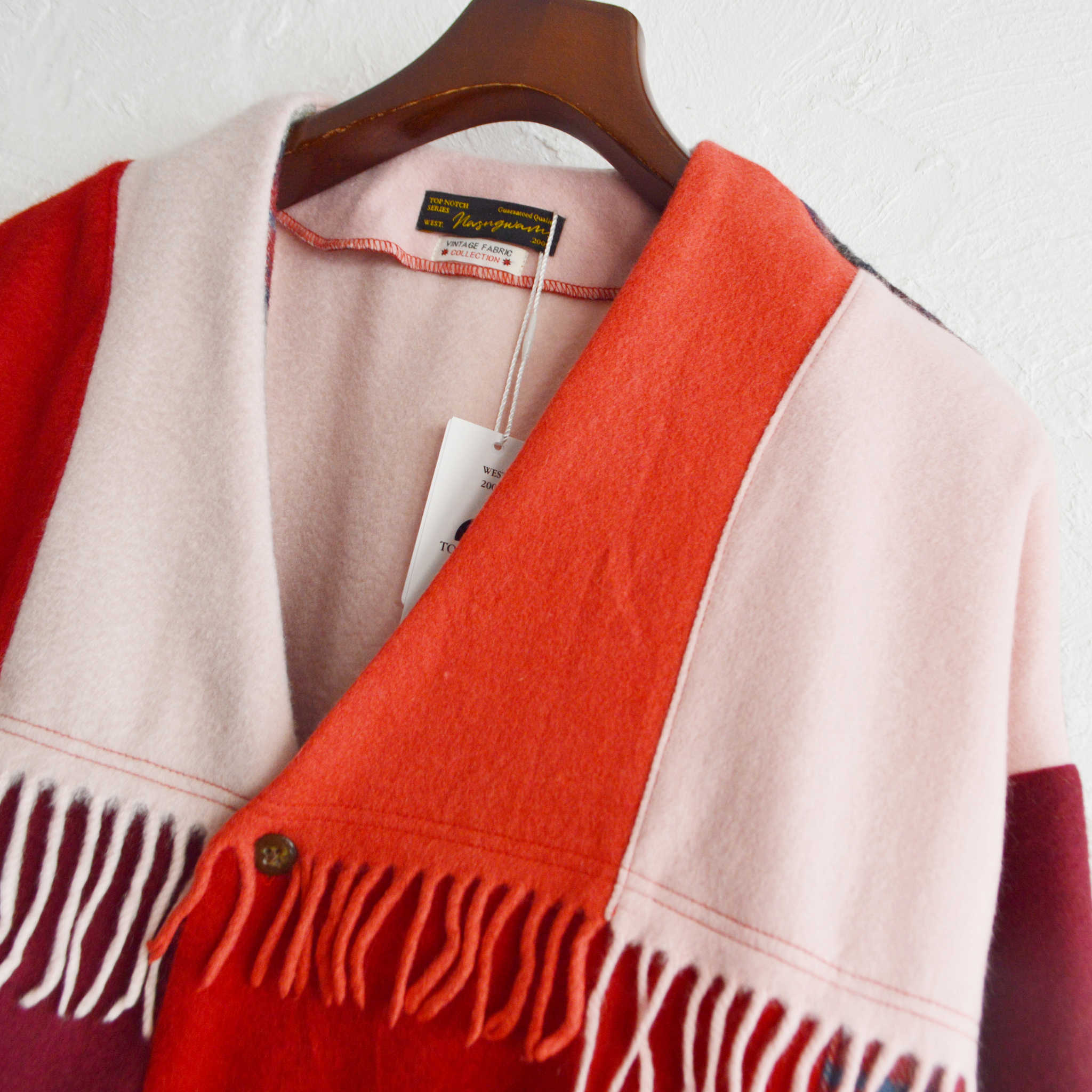 Nasngwam. ナスングワム / EDGE CARDIGAN エッジカーディガン (RED レッド)