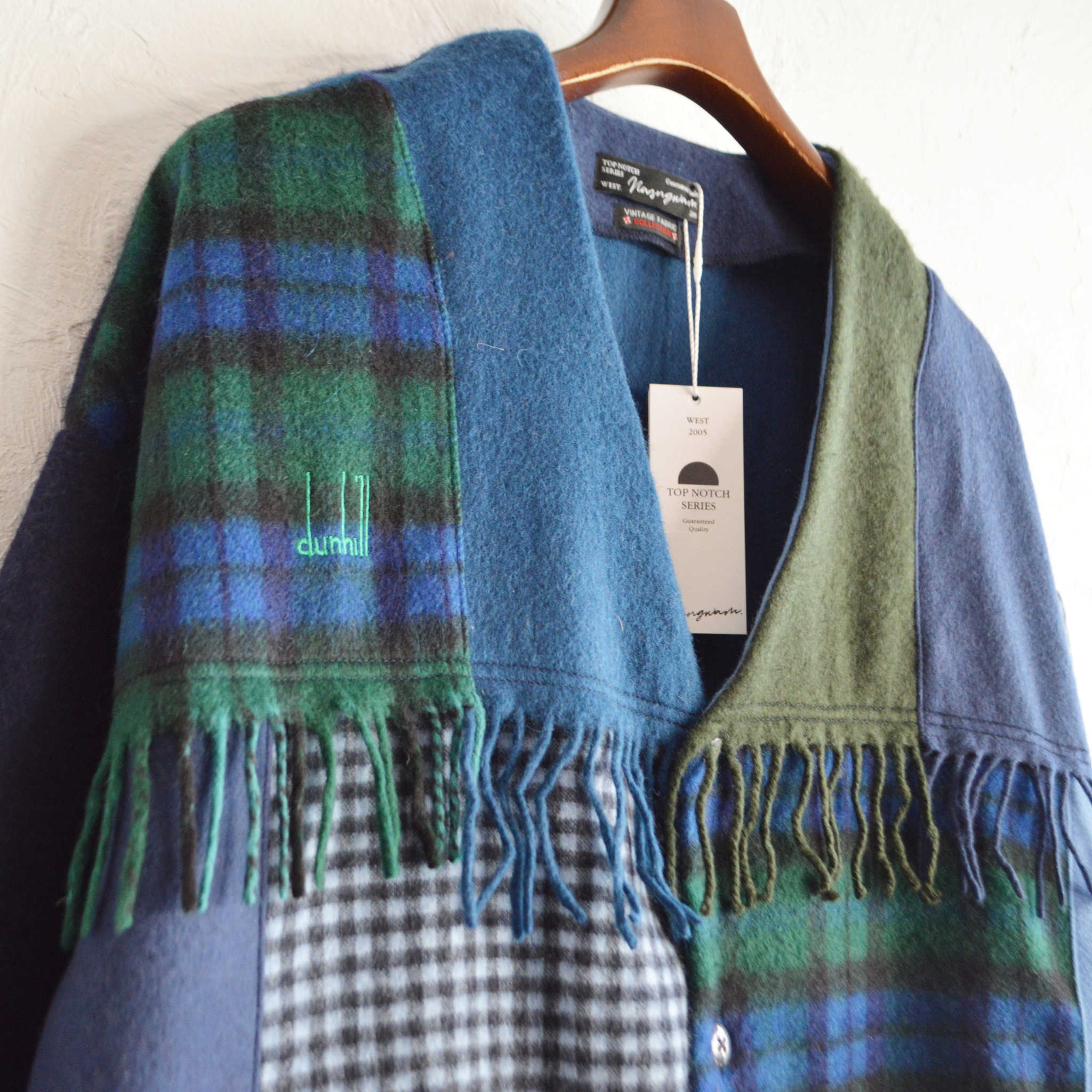 Nasngwam. ナスングワム / EDGE CARDIGAN エッジカーディガン (NAVY ネイビー)