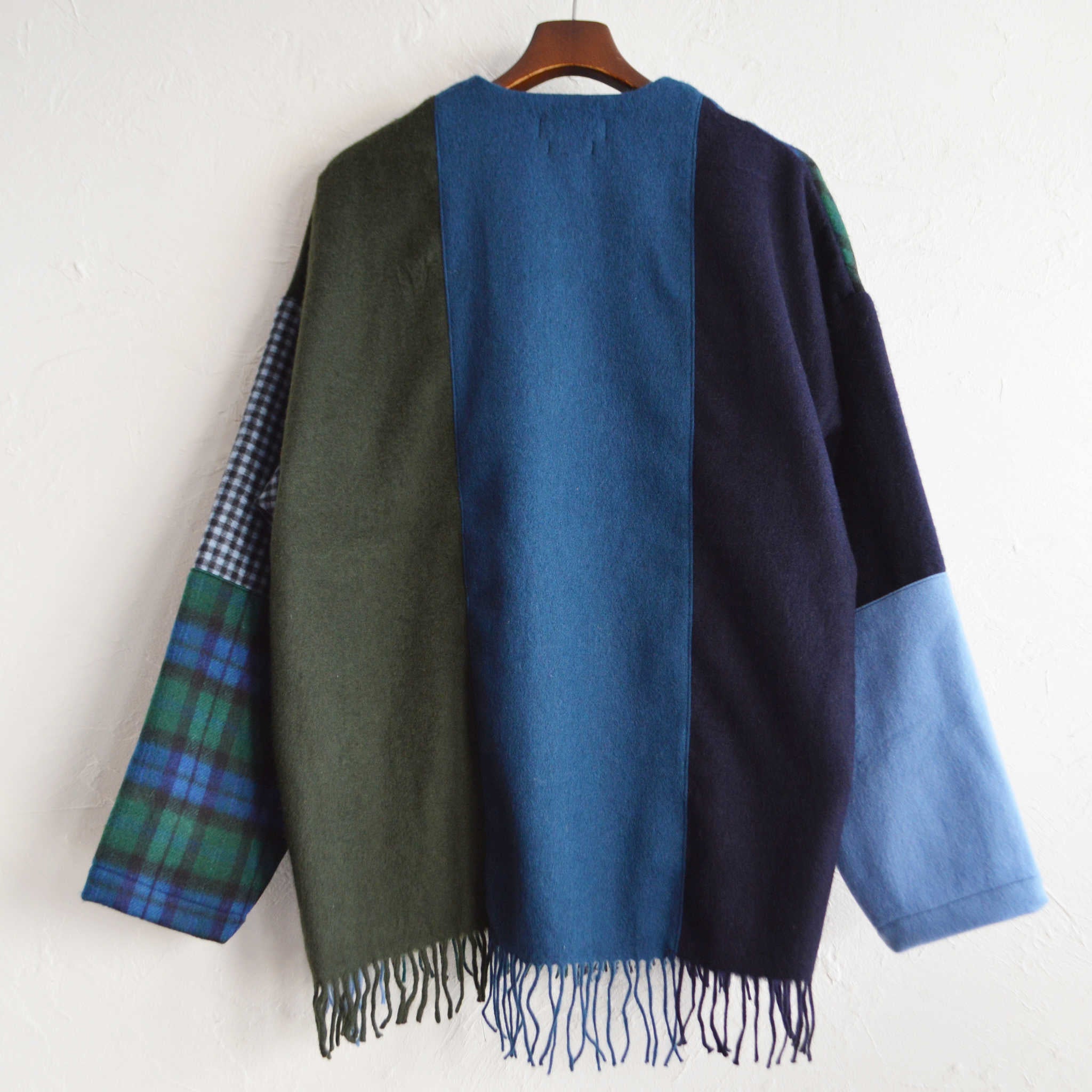 Nasngwam. ナスングワム / EDGE CARDIGAN エッジカーディガン (NAVY ネイビー)