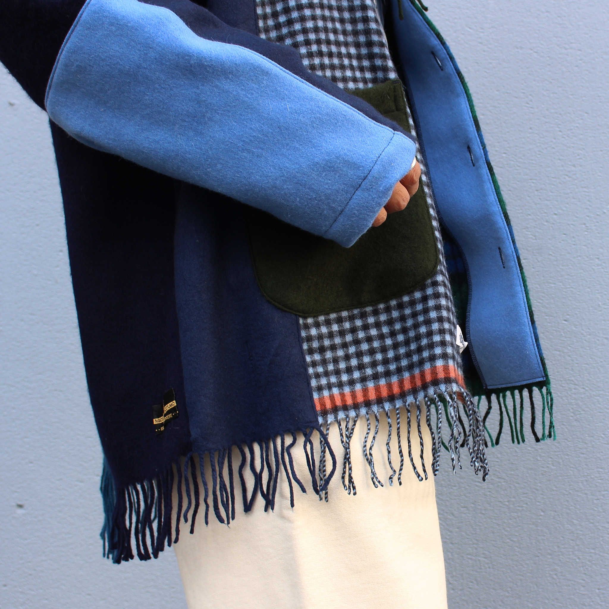 Nasngwam. ナスングワム / EDGE CARDIGAN エッジカーディガン (NAVY ネイビー)