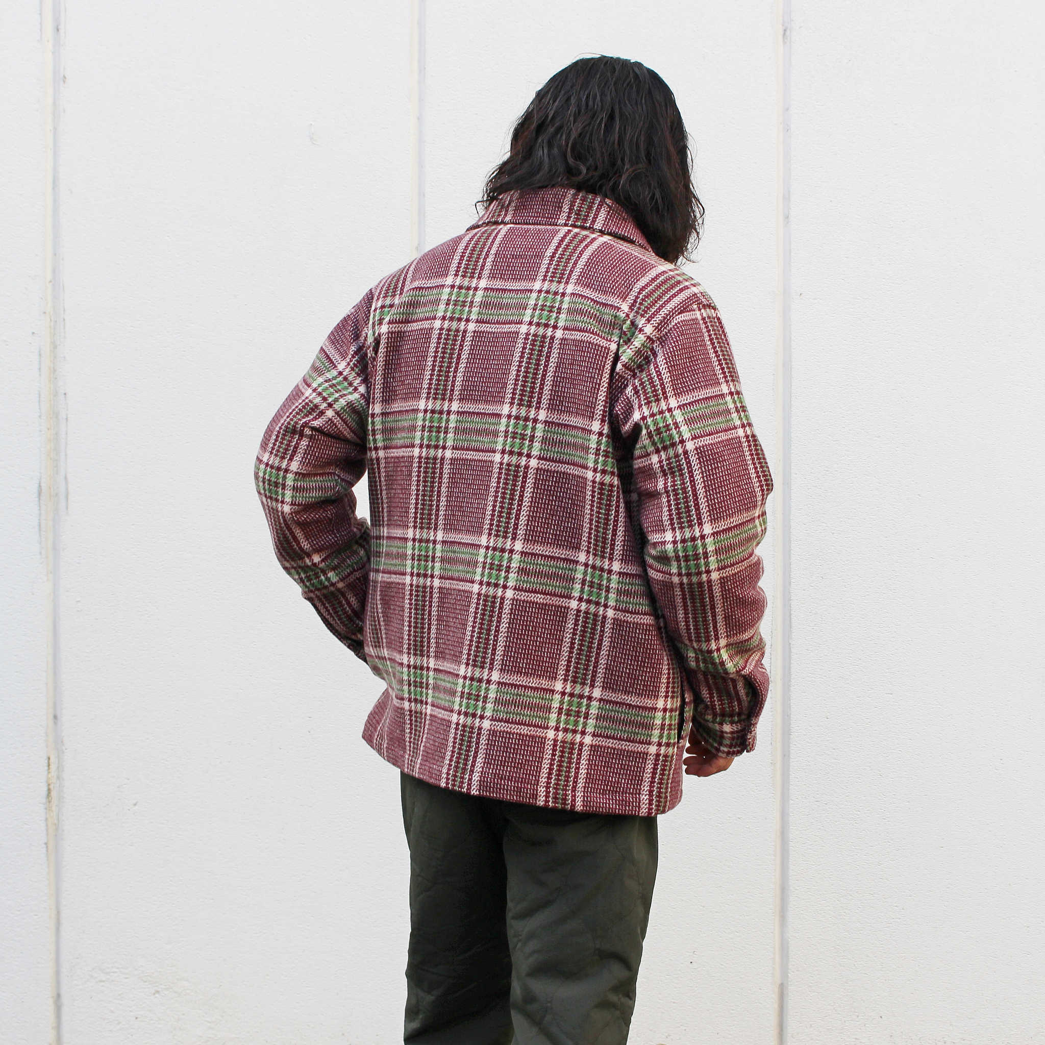 Nasngwam. ナスングワム / CHIEF JACKET チーフジャケット (BURGUNDY バーガンディー)